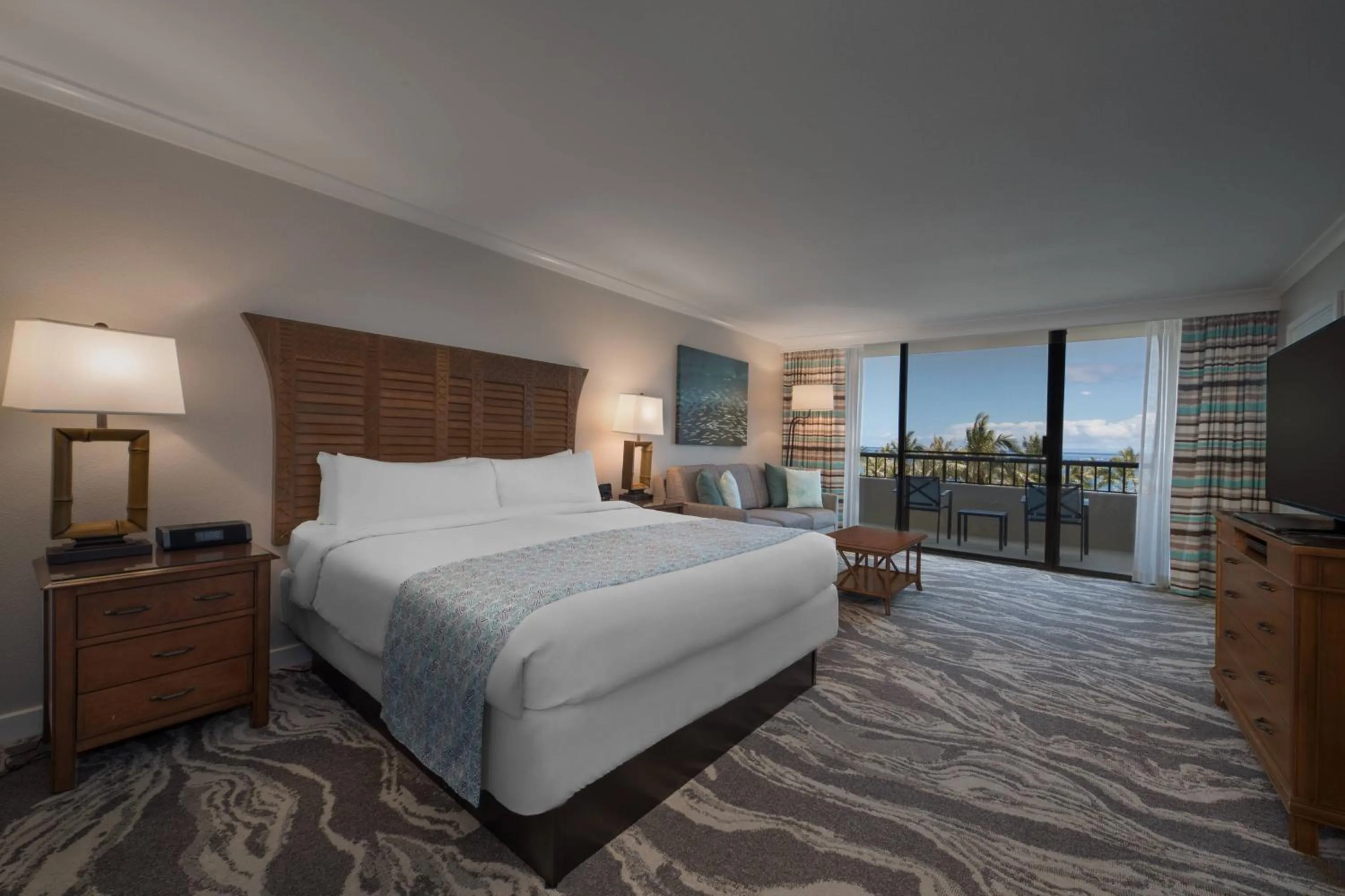 Photo of the whole room, Bed in Marriott's Maui Ocean Club - Molokai, Maui & Lanai Towers