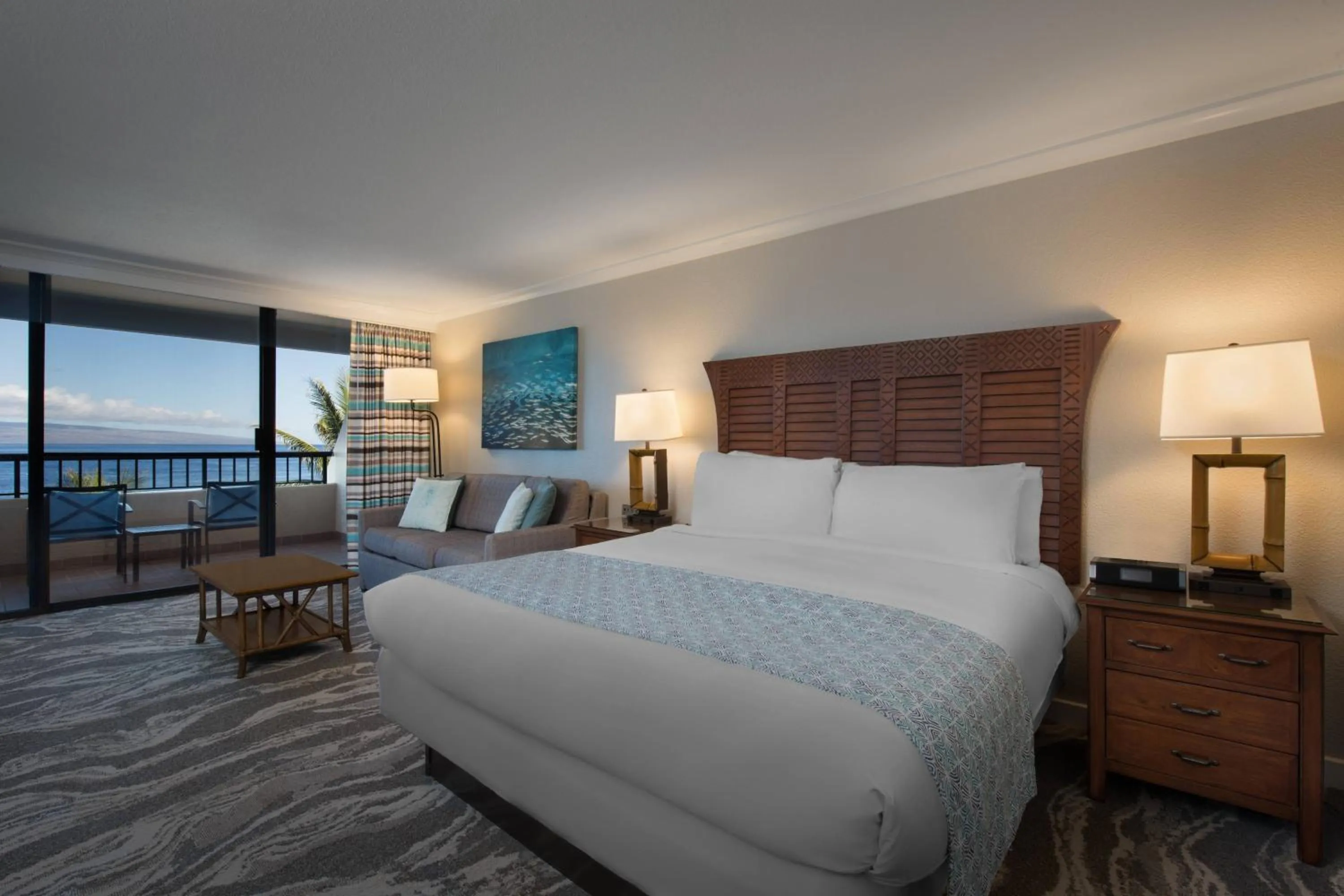 Photo of the whole room, Bed in Marriott's Maui Ocean Club - Molokai, Maui & Lanai Towers