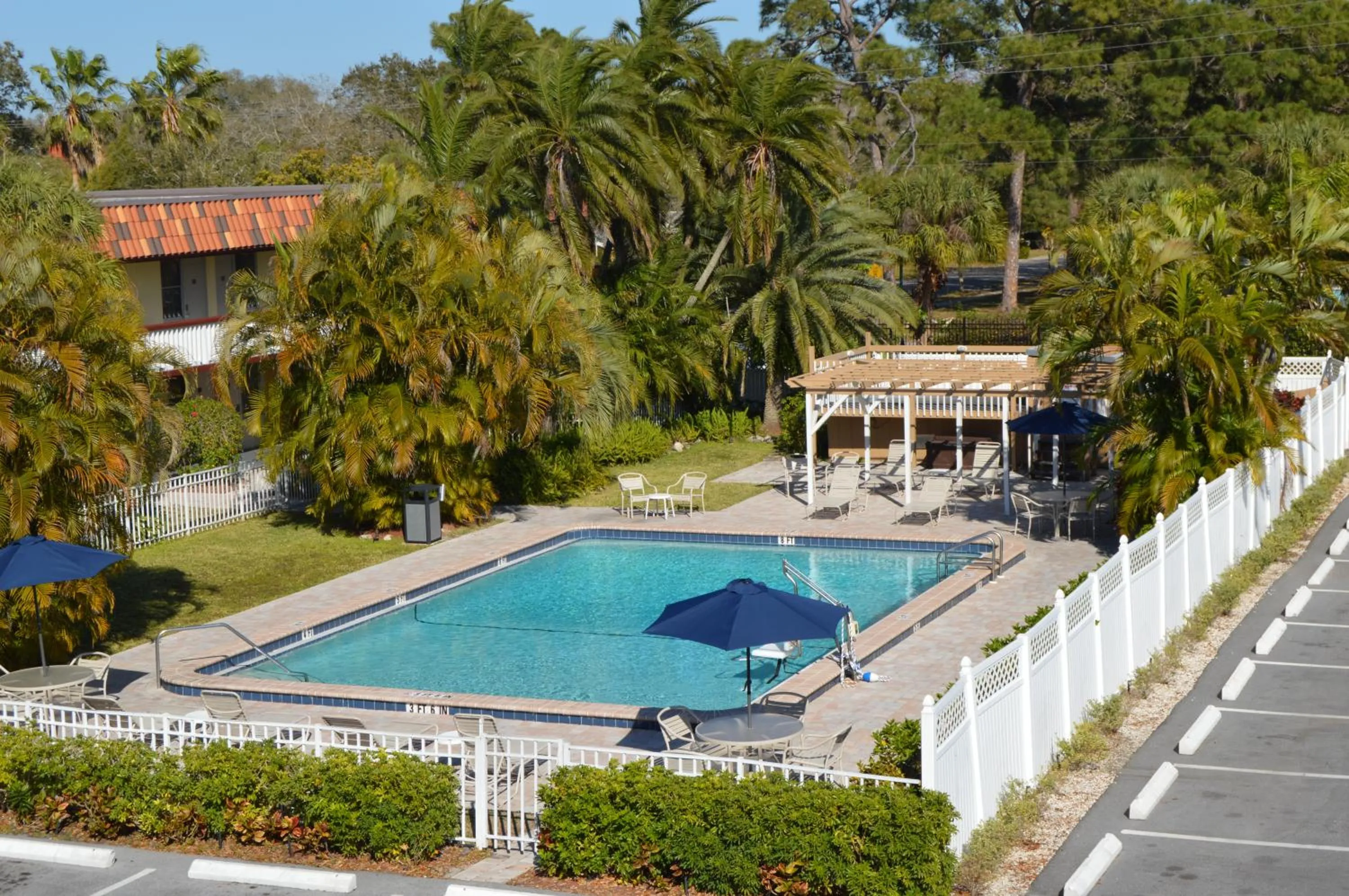 Swimming pool in Baymont by Wyndham Sarasota