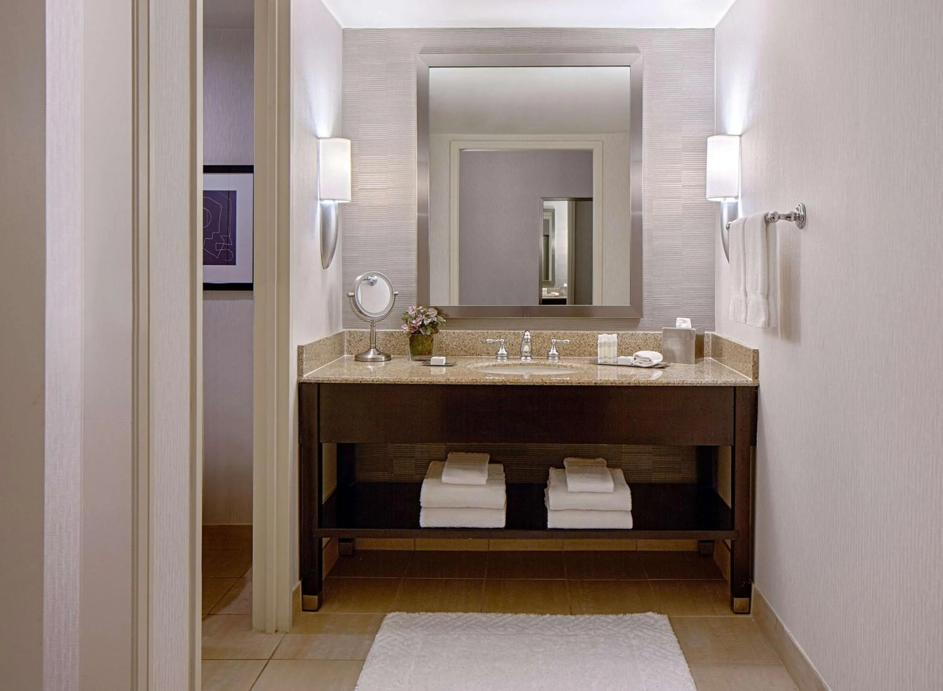 Bathroom in DoubleTree by Hilton Hotel Houston Greenway Plaza