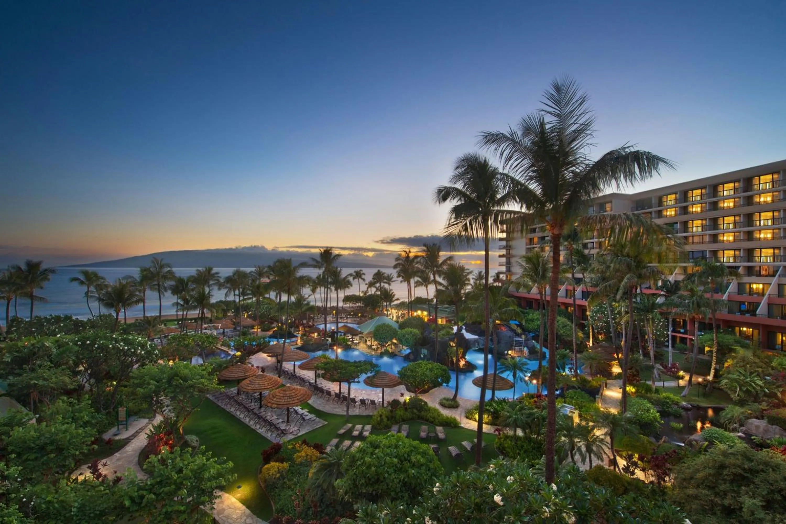 Swimming pool in Marriott's Maui Ocean Club - Lahaina & Napili Towers