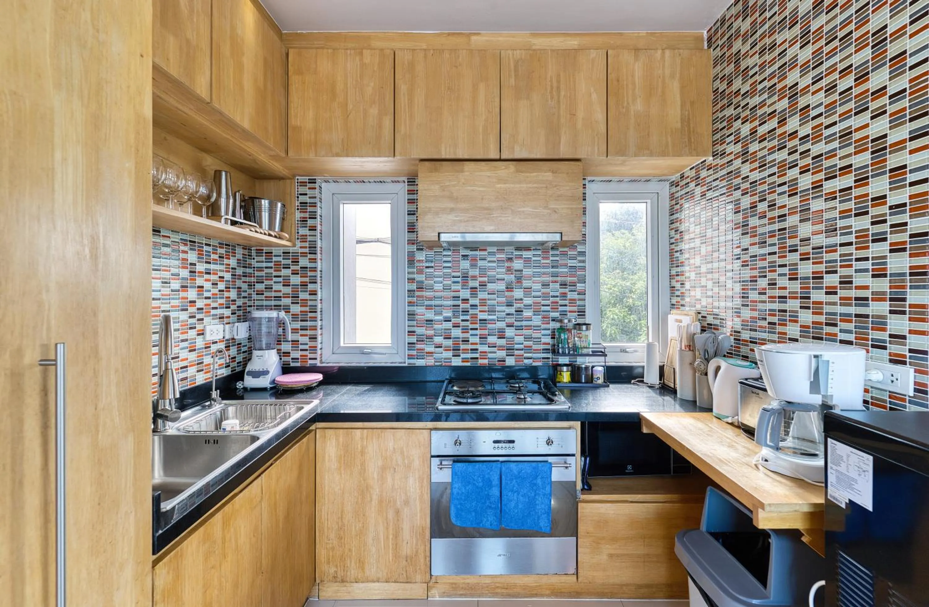 Kitchen or kitchenette in Surisa Seaview Pool Villas