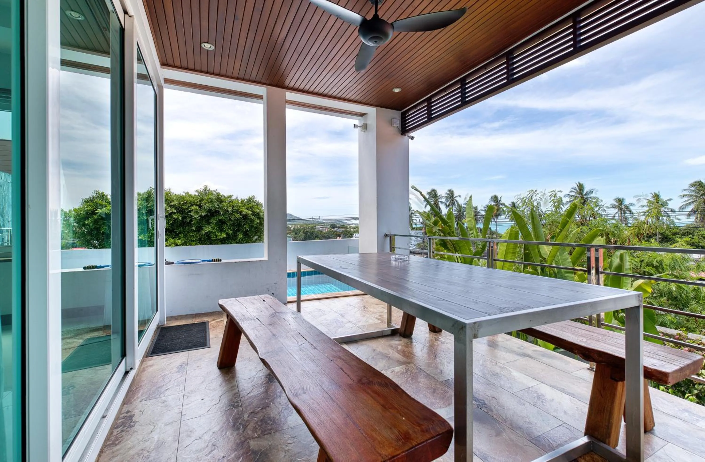 Balcony/Terrace in Surisa Seaview Pool Villas