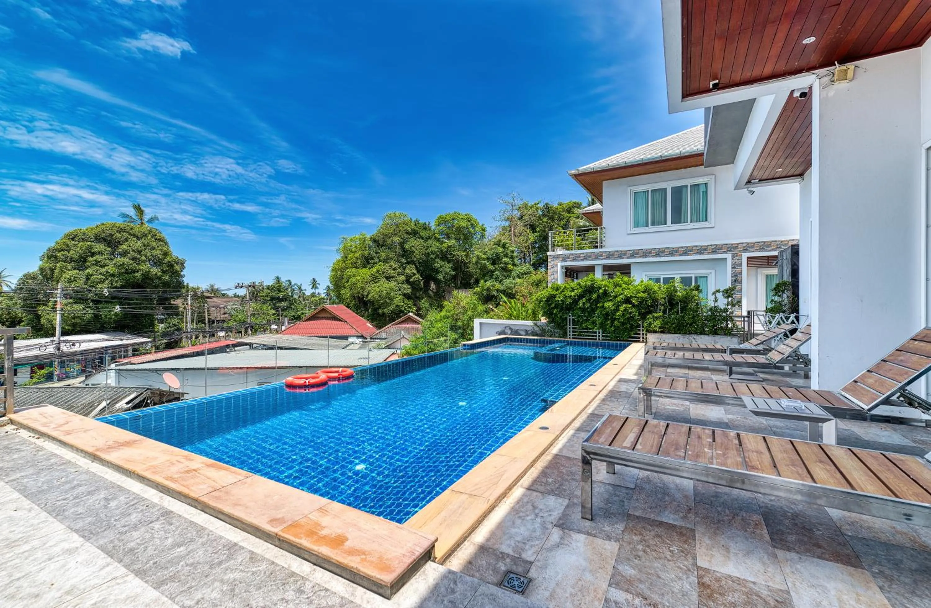 Swimming pool in Surisa Seaview Pool Villas