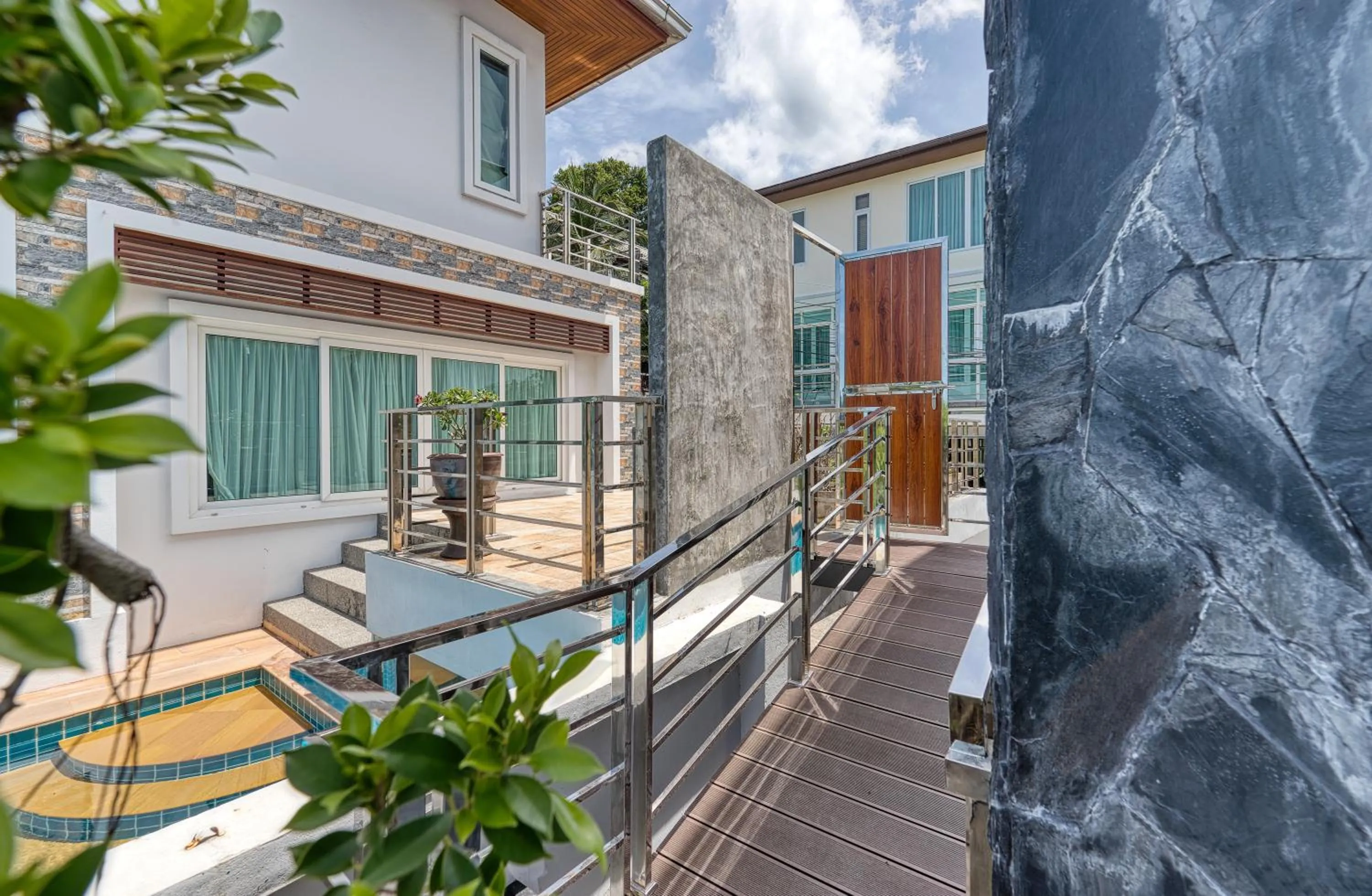 Property building in Surisa Seaview Pool Villas