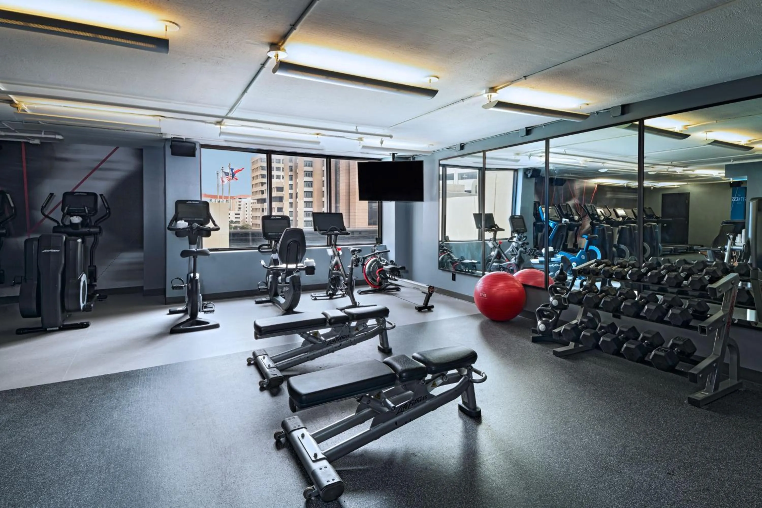 Fitness centre/facilities in Houston Marriott Medical Center/Museum District