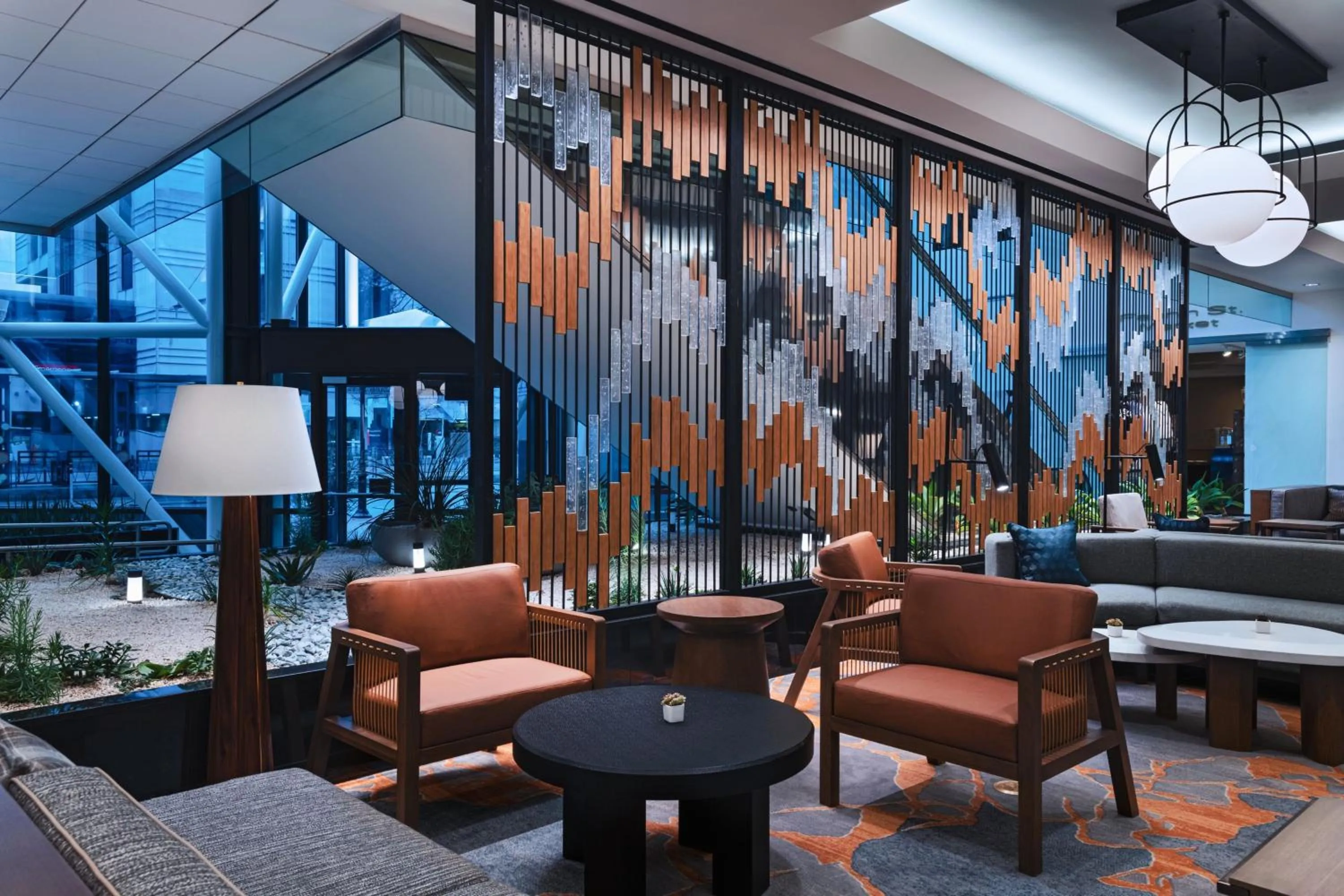 Lobby or reception in Houston Marriott Medical Center/Museum District