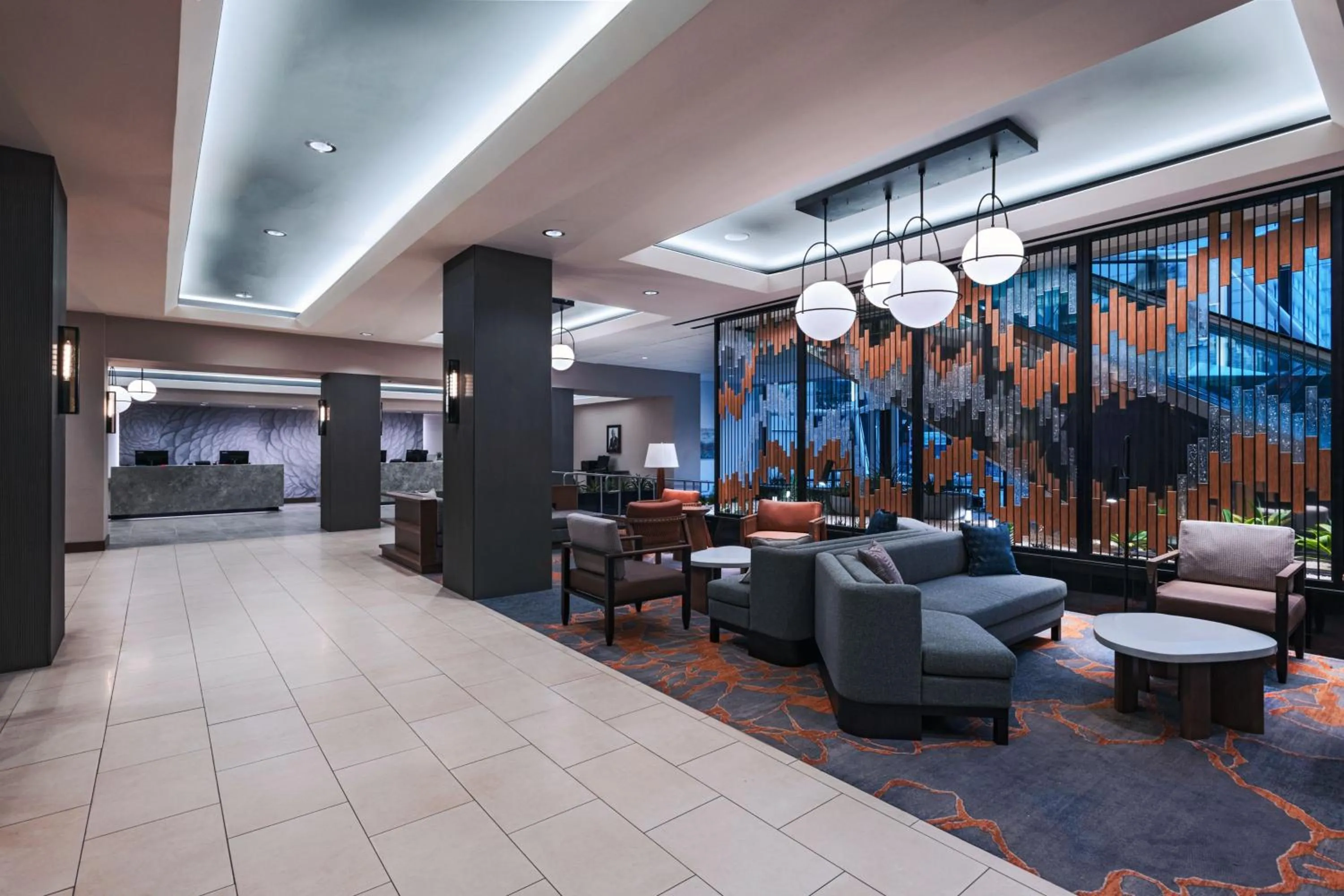 Lobby or reception in Houston Marriott Medical Center/Museum District