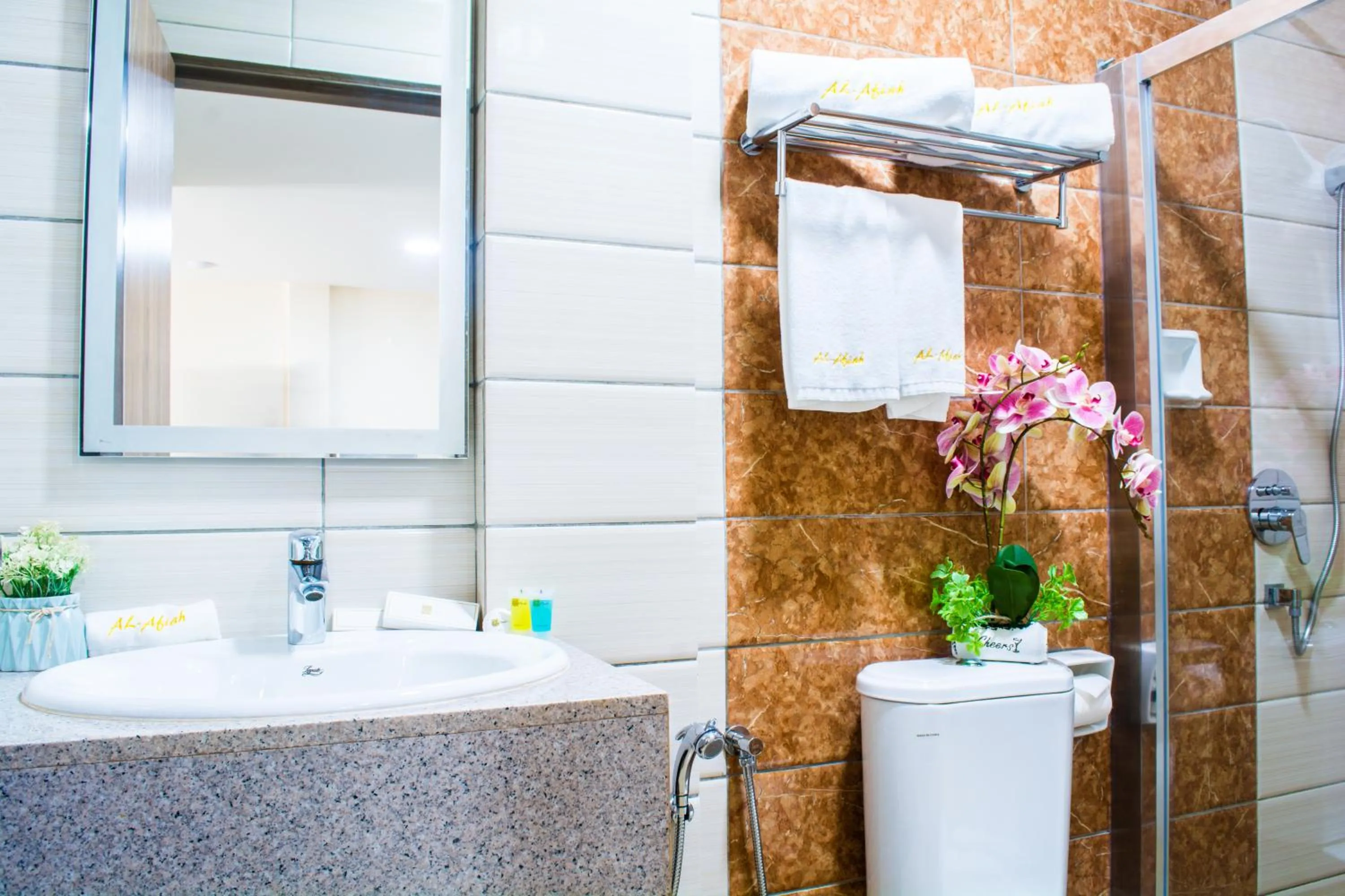 Bathroom in Al Afiah Hotel