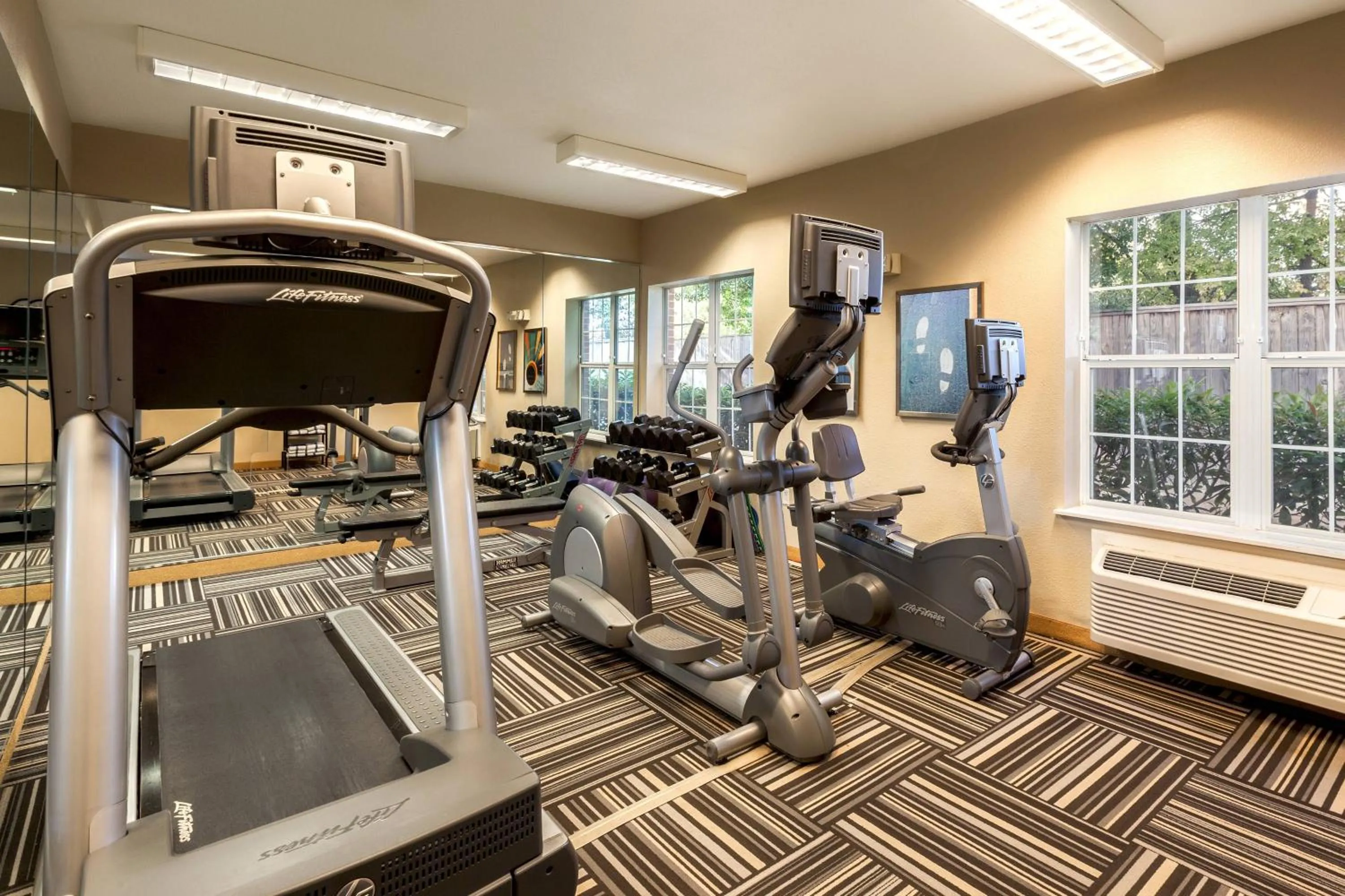 Fitness centre/facilities in TownePlace Suites Houston Northwest