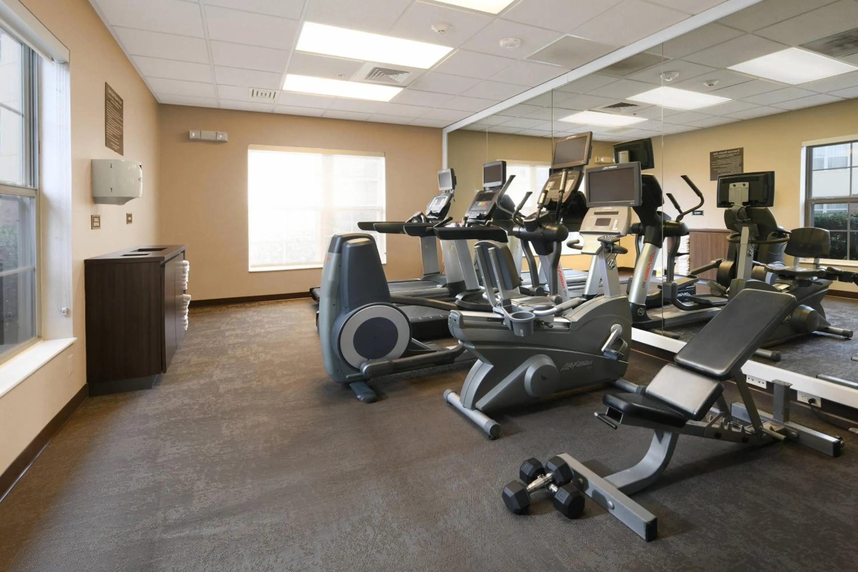 Fitness centre/facilities in Residence Inn Houston Westchase On Westheimer