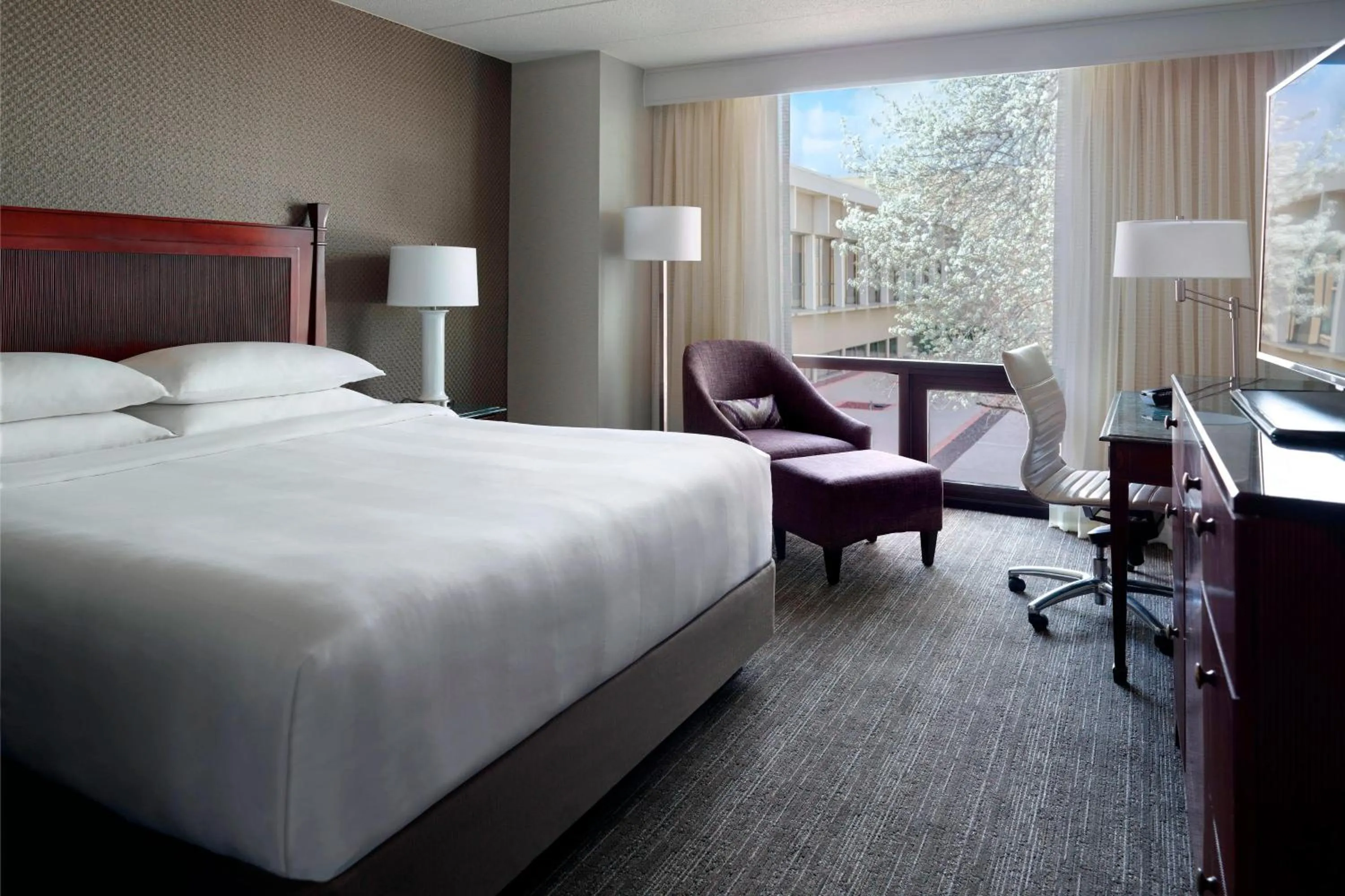 Photo of the whole room, Bed in Washington Dulles Airport Marriott