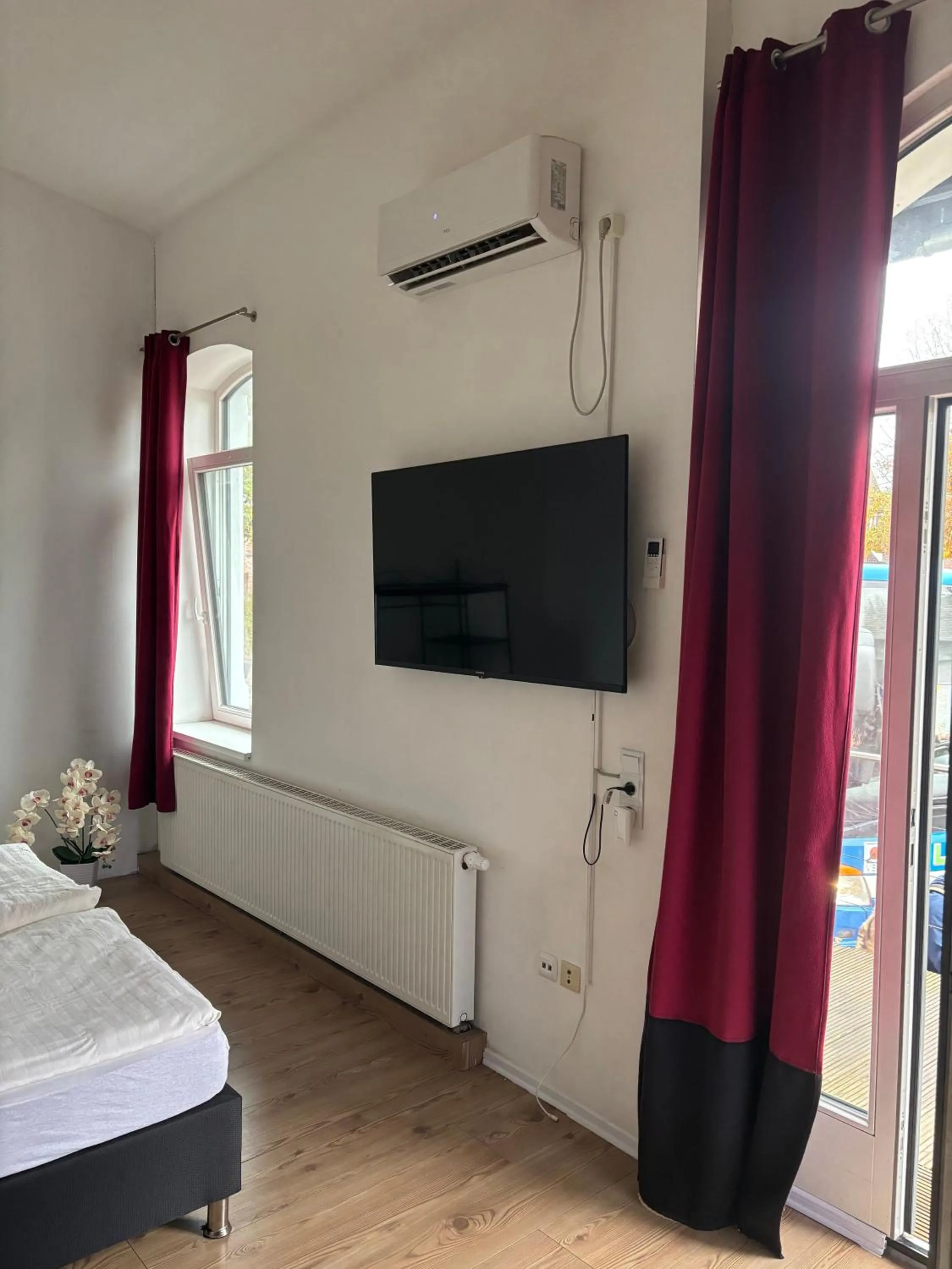 Bed in Historisches Hotel Wildeshauser Bahnhof