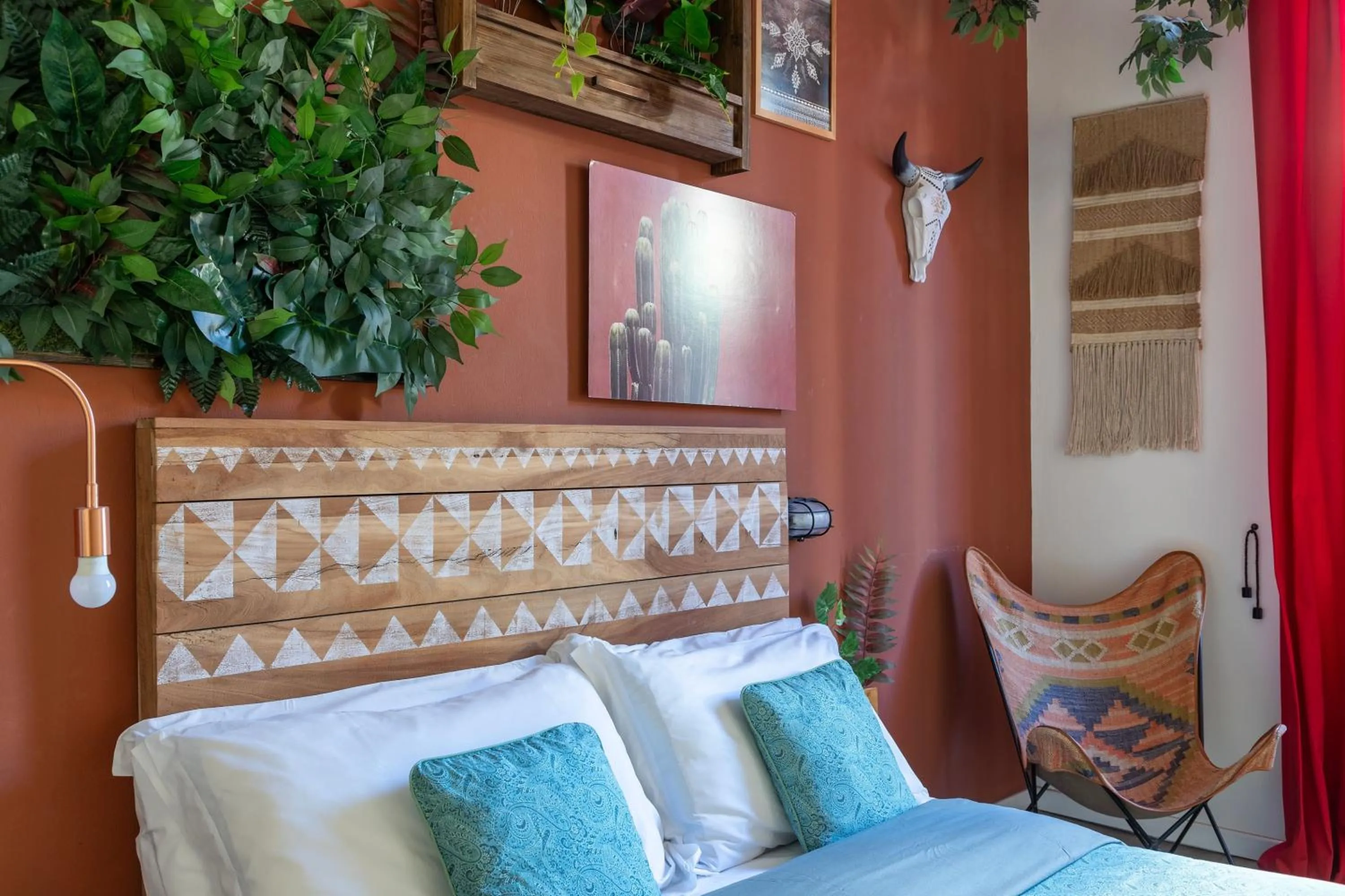 Decorative detail, Bed in Coderooms