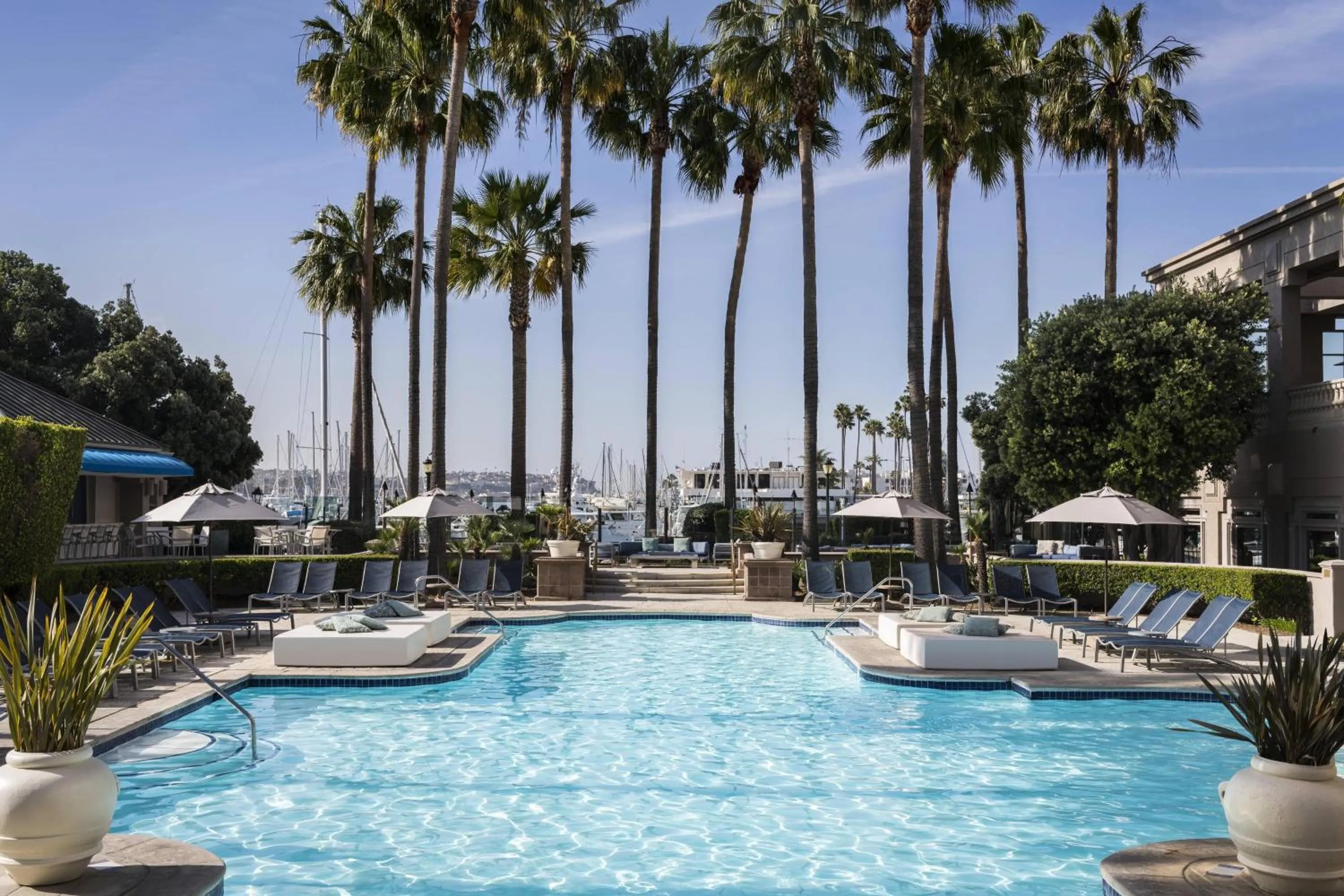Swimming pool in The Ritz-Carlton, Marina del Rey