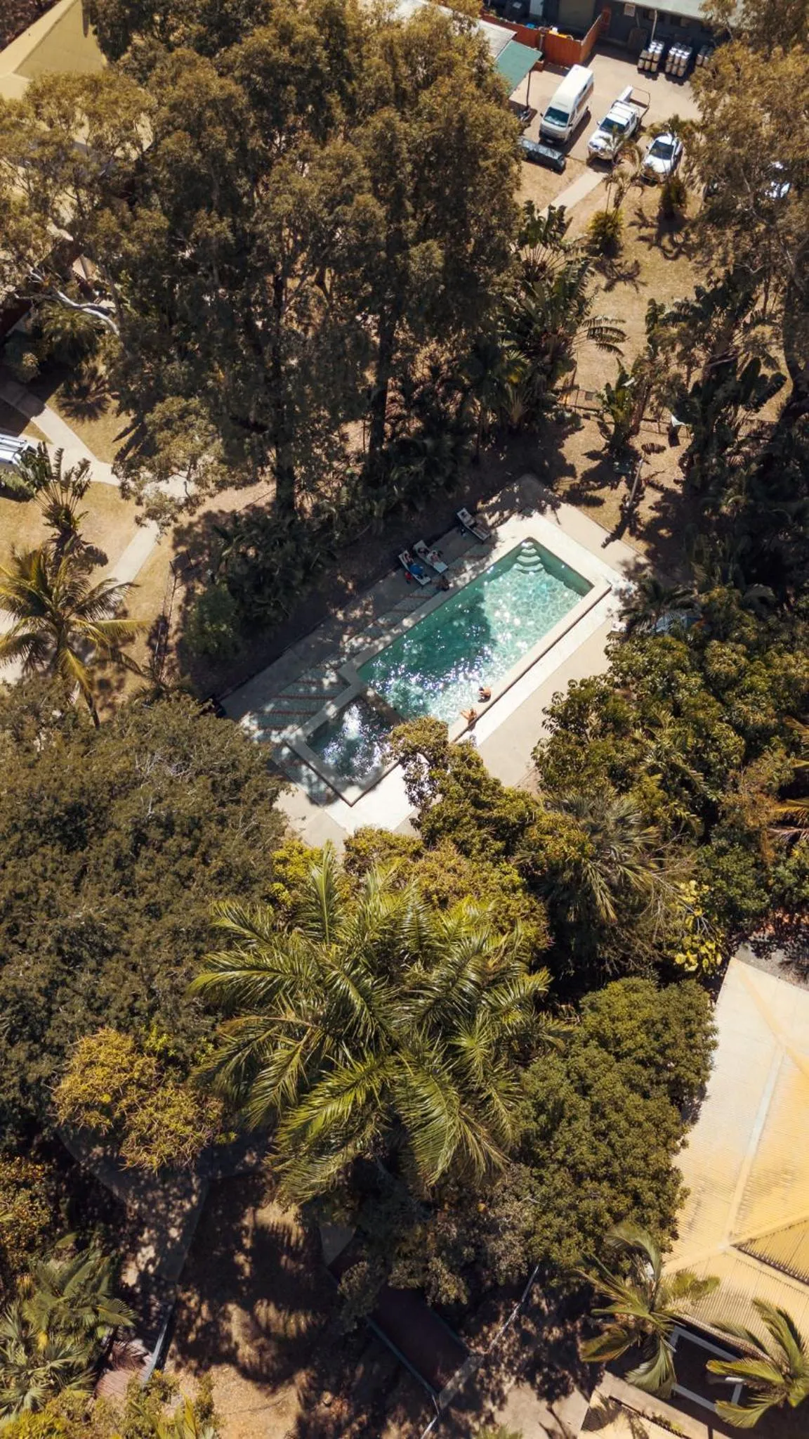 Swimming pool in Nomads Airlie Beach