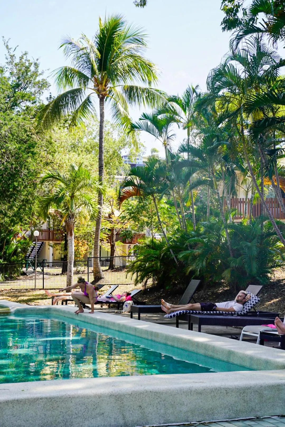 Garden in Nomads Airlie Beach