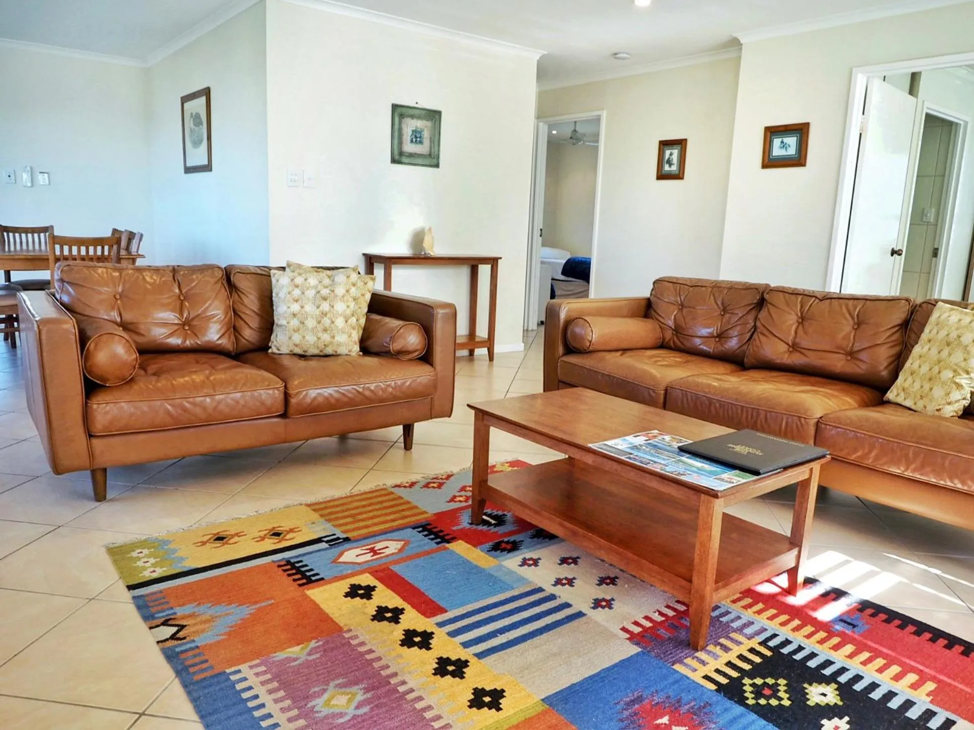 Living room in Kalua Holiday Apartments