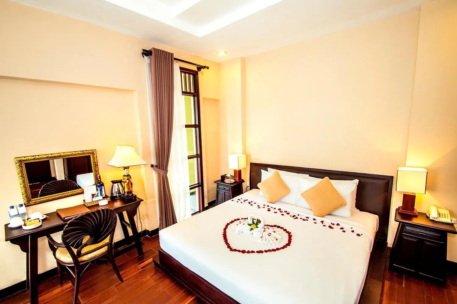 Bed in Romana Resort & Spa