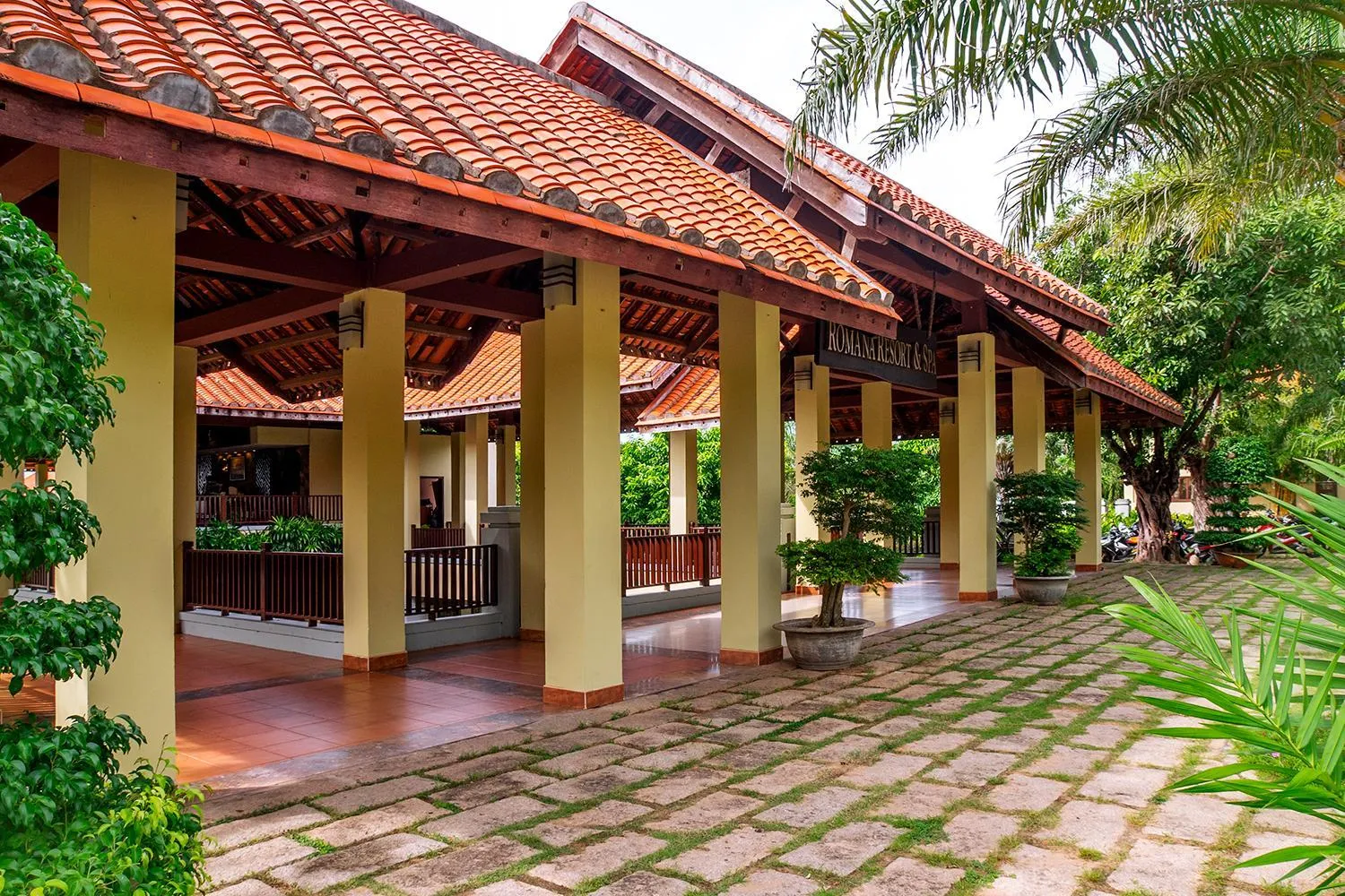 Facade/entrance in Romana Resort & Spa