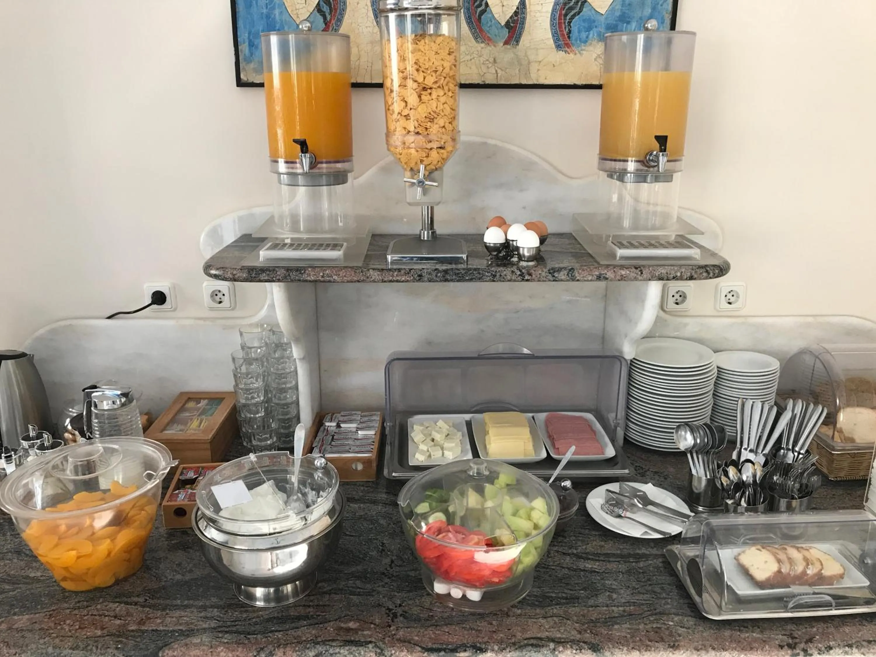 Breakfast in Dioskouri Art Villas