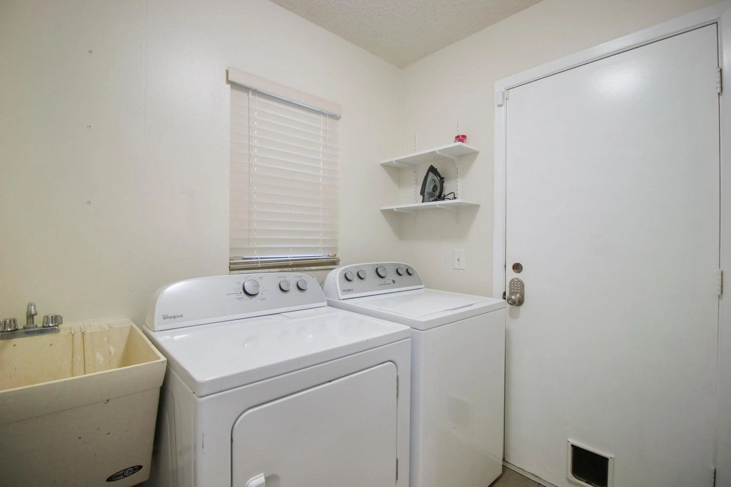washing machine in Tampa Bay Pool Home with Heated Pool
