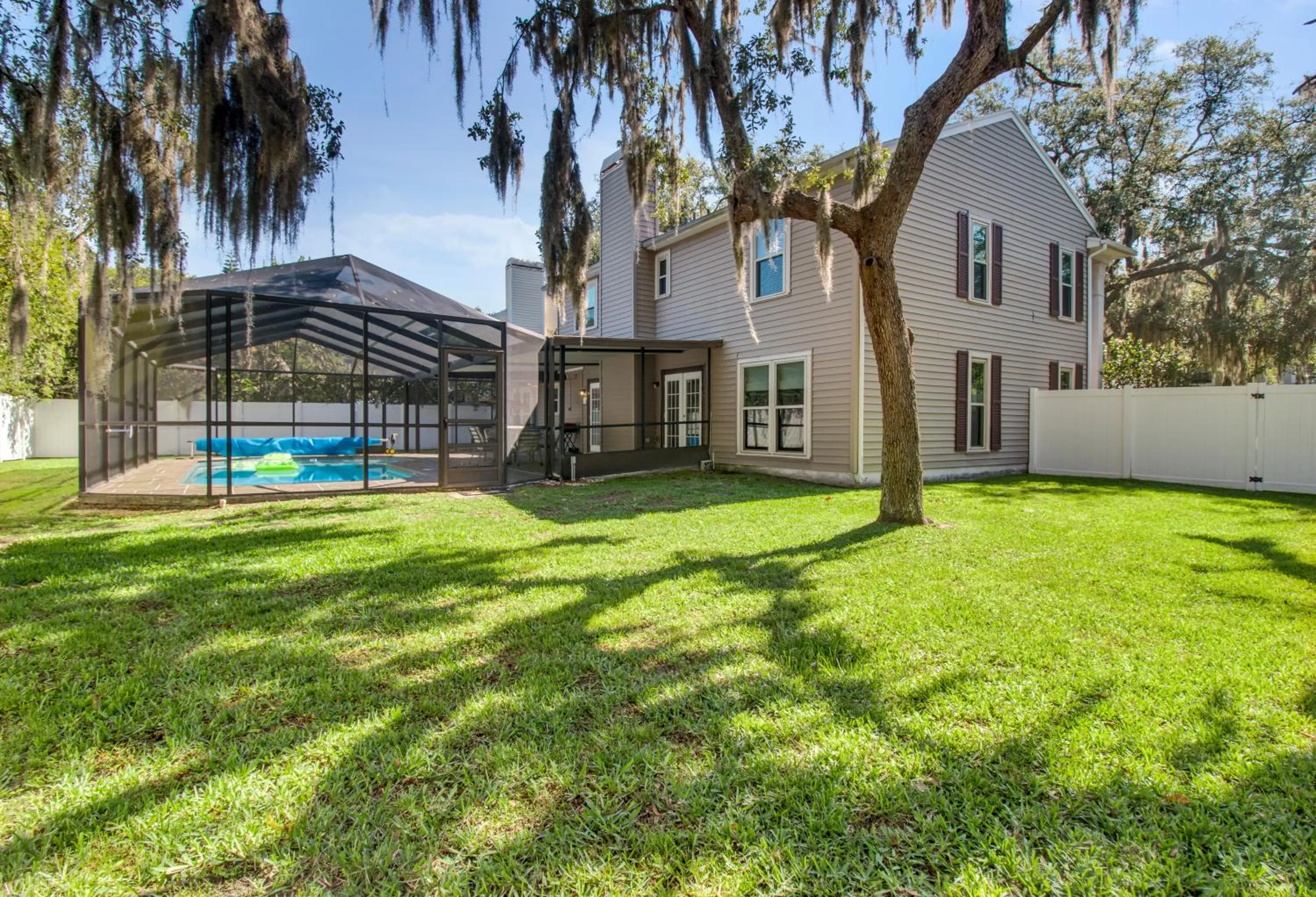 Garden in Tampa Bay Pool Home with Heated Pool