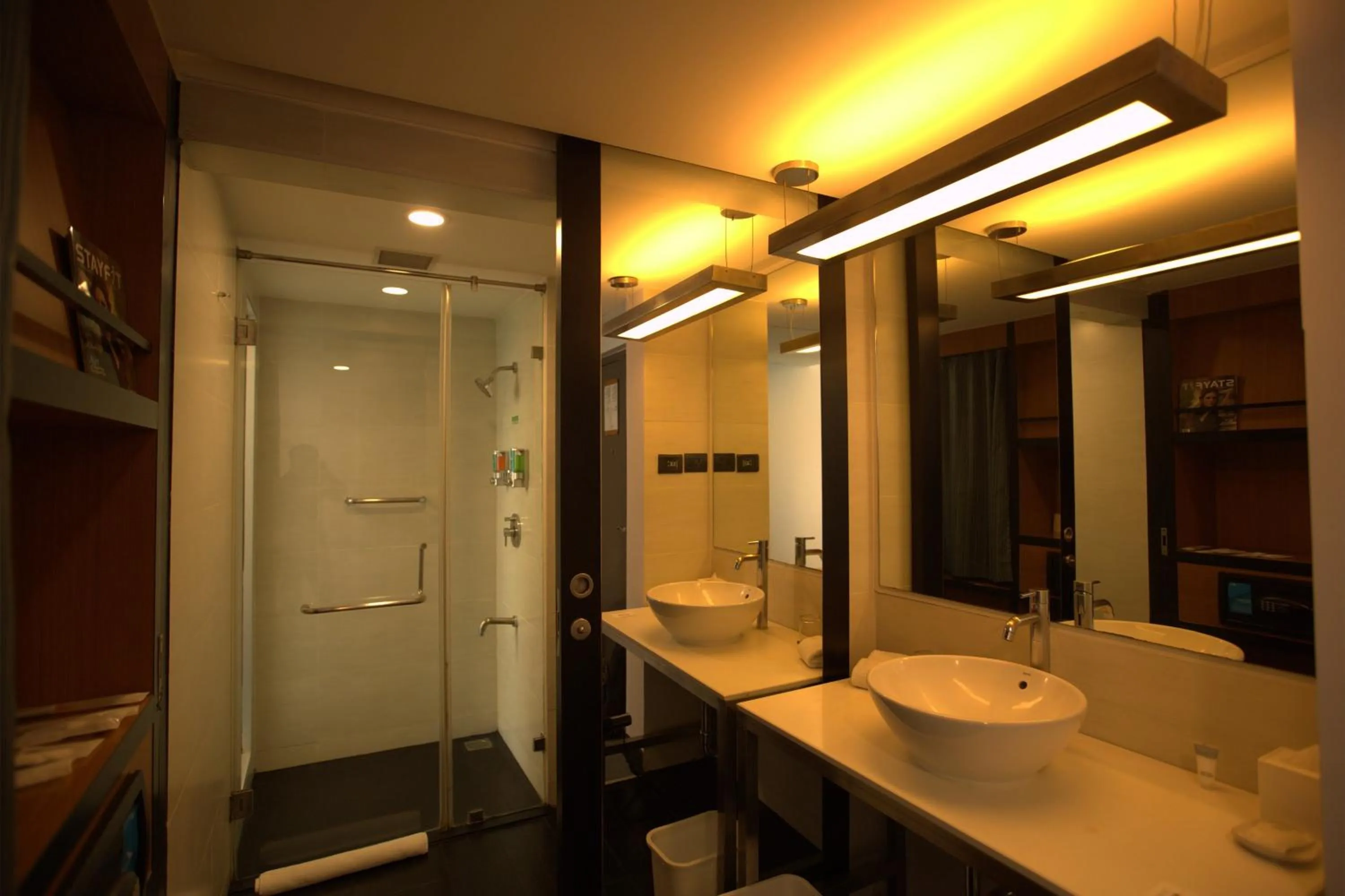 Bathroom in Aloft Bengaluru Whitefield