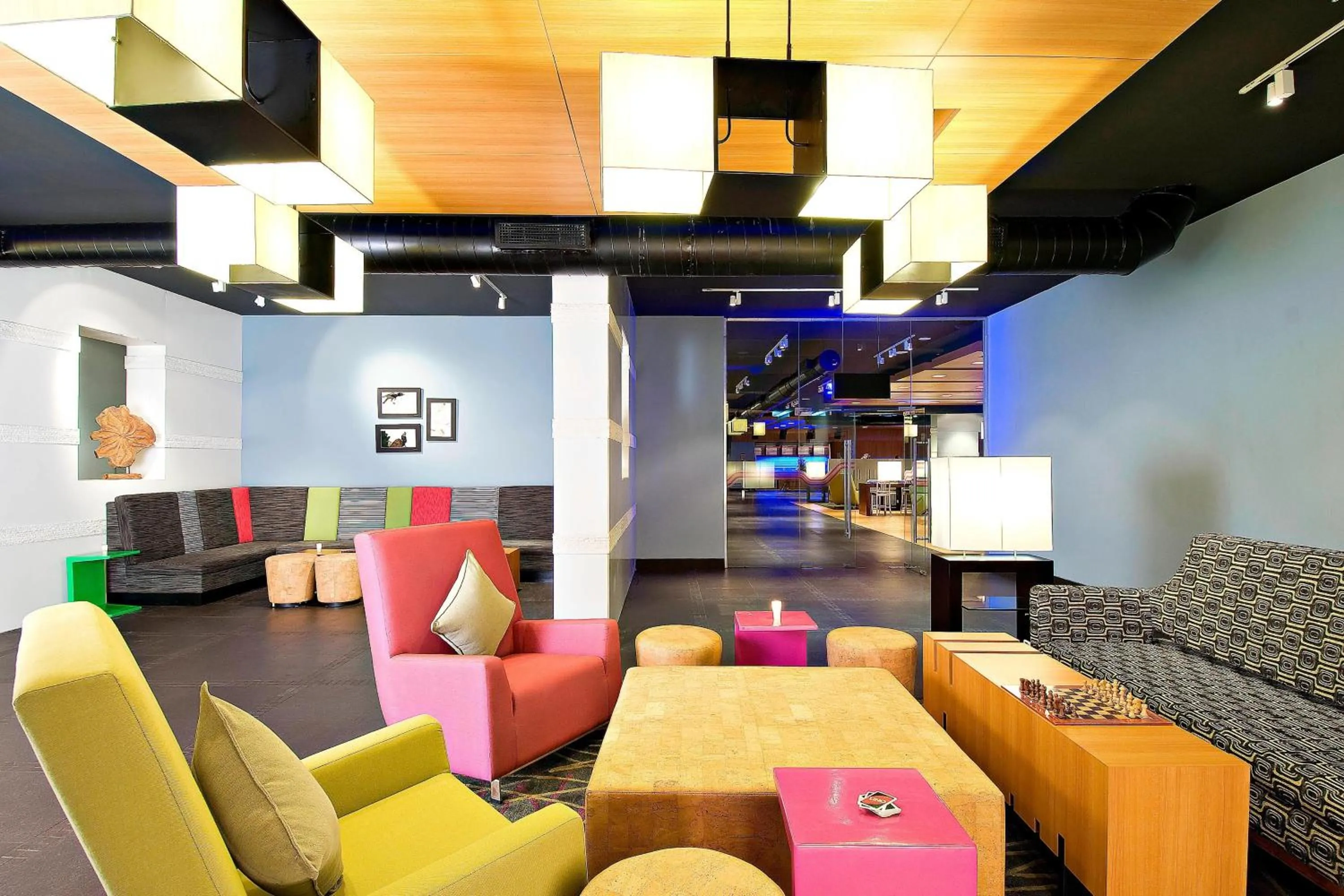 Lounge or bar in Aloft Bengaluru Whitefield