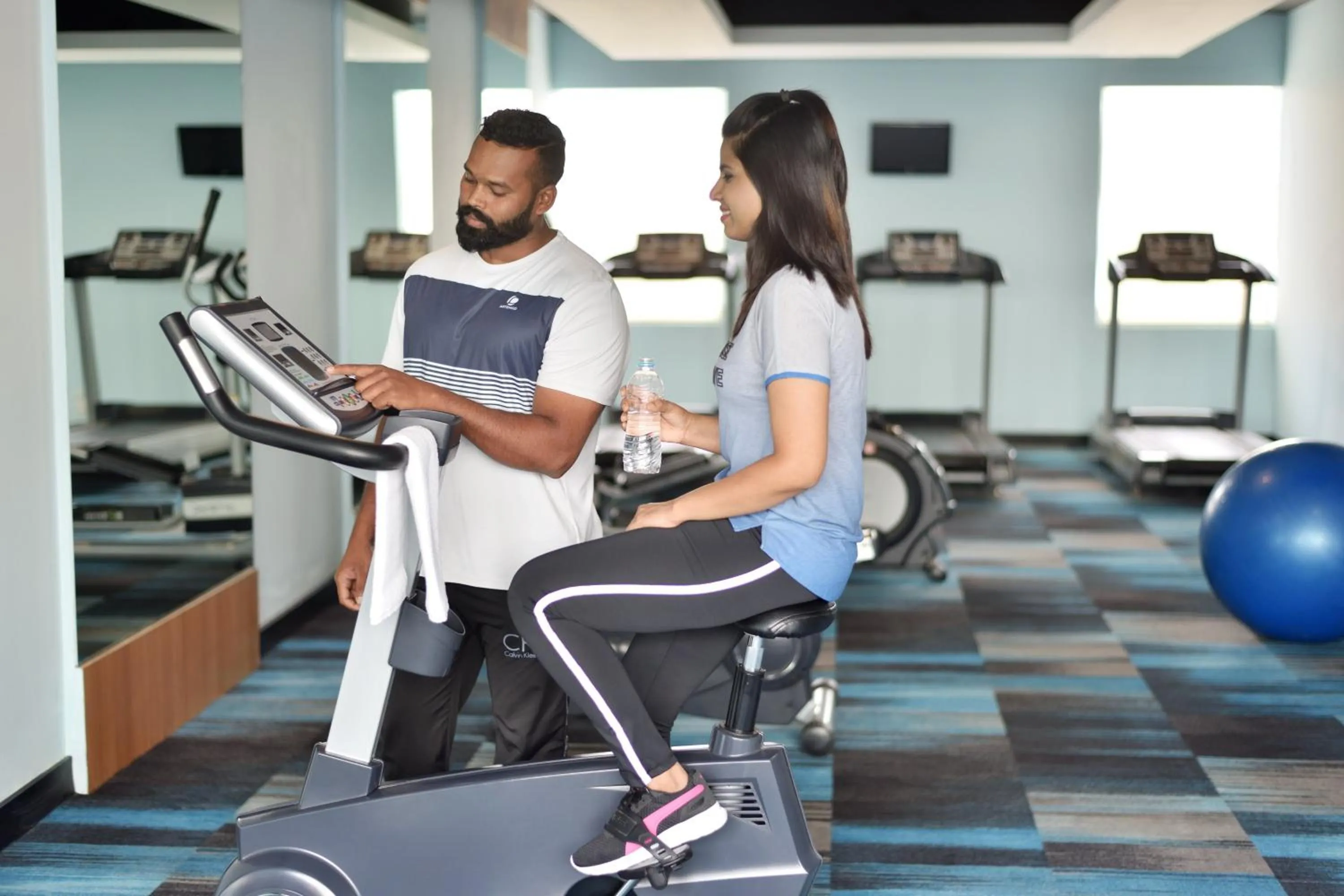 Fitness centre/facilities in Aloft Bengaluru Whitefield