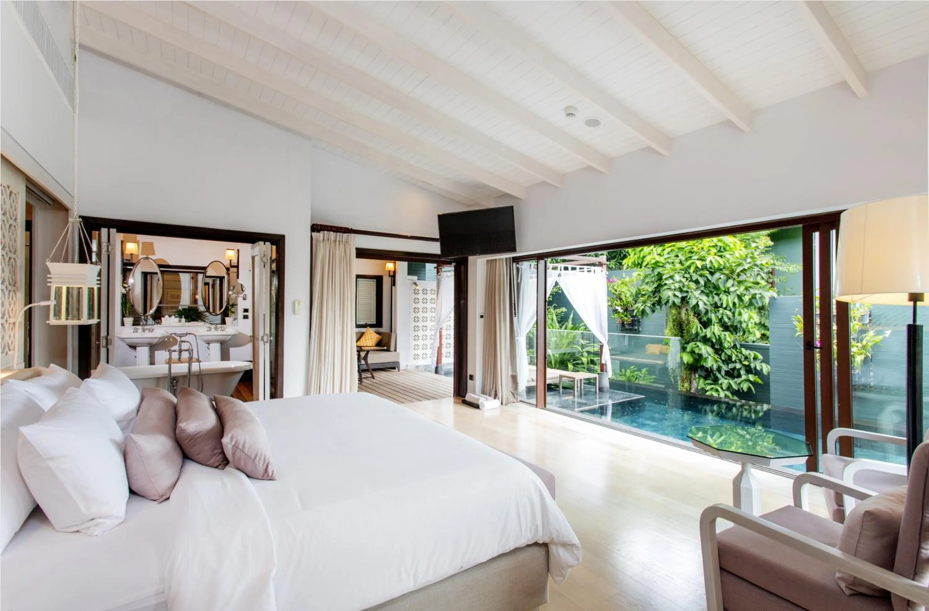 Bedroom, Bed in The Shore At Katathani - Adult Only - SHA Extra Plus