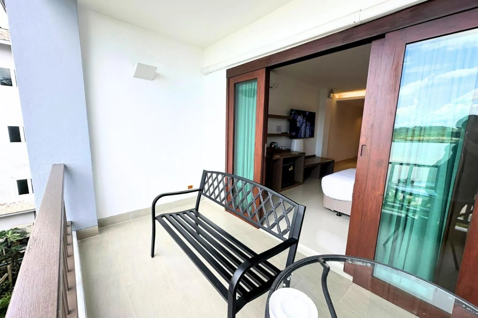 Balcony/Terrace in Siam Triangle Hotel Chiang Sean