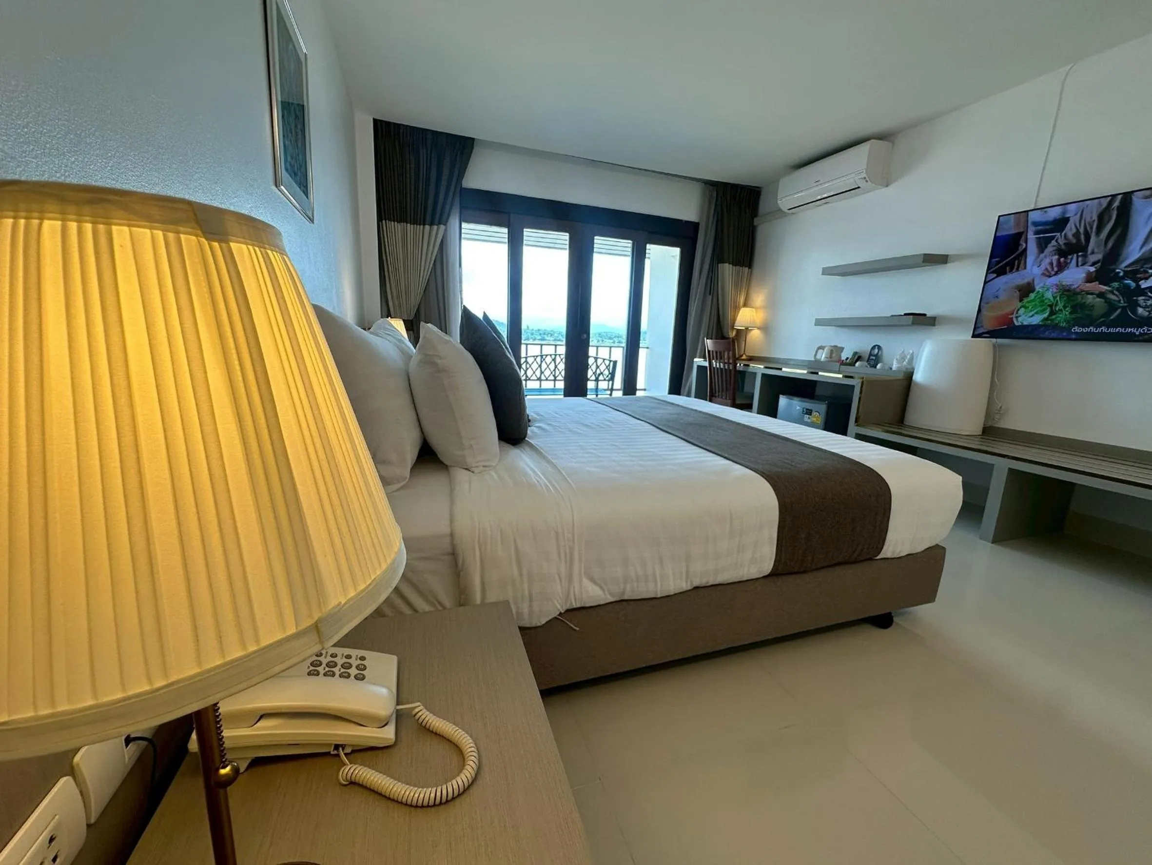 Bed in Siam Triangle Hotel Chiang Sean