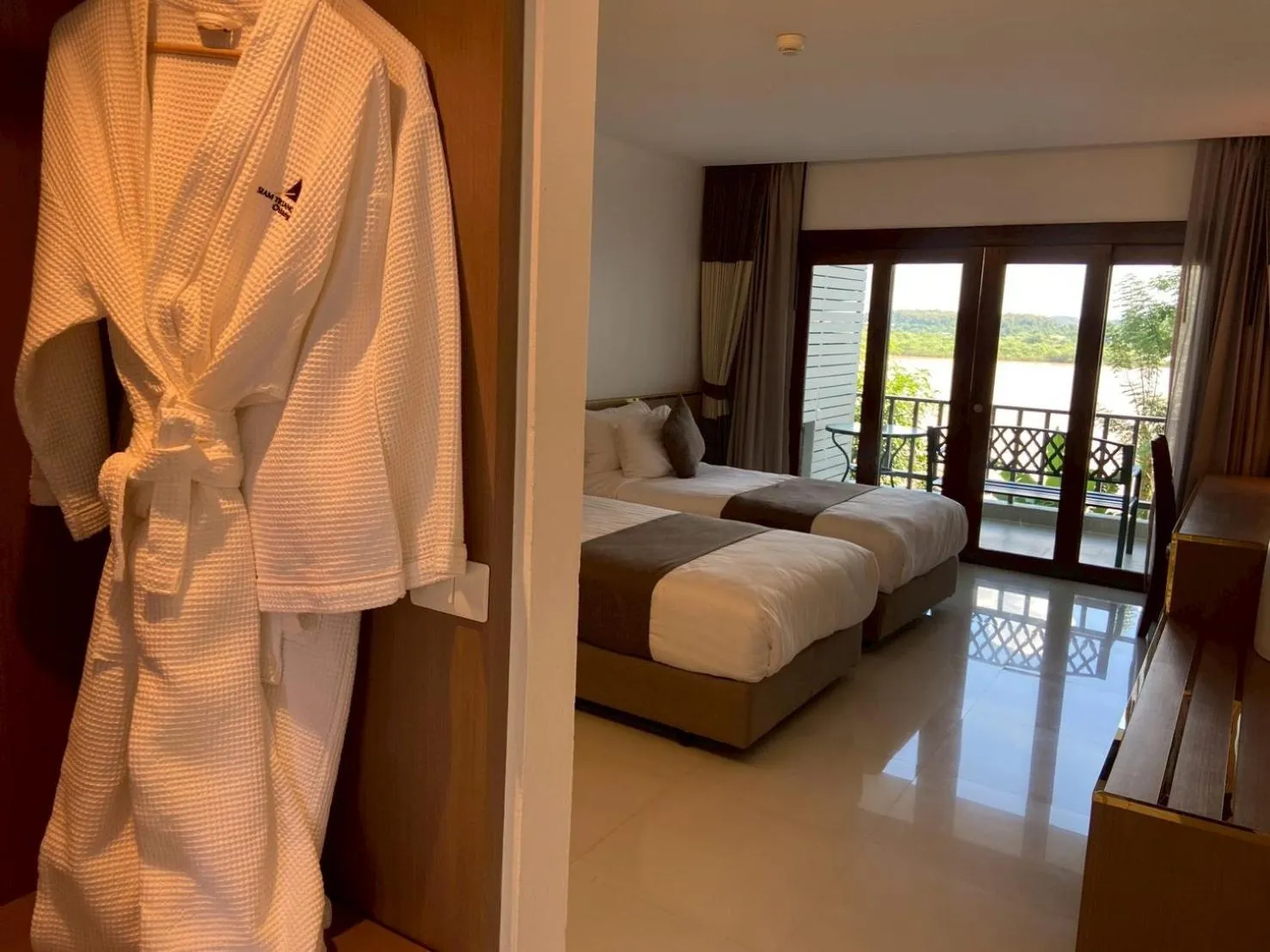 Bedroom, Bed in Siam Triangle Hotel Chiang Sean