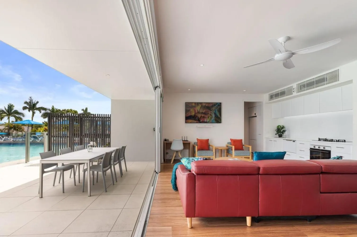 Living room in Pool Resort Port Douglas