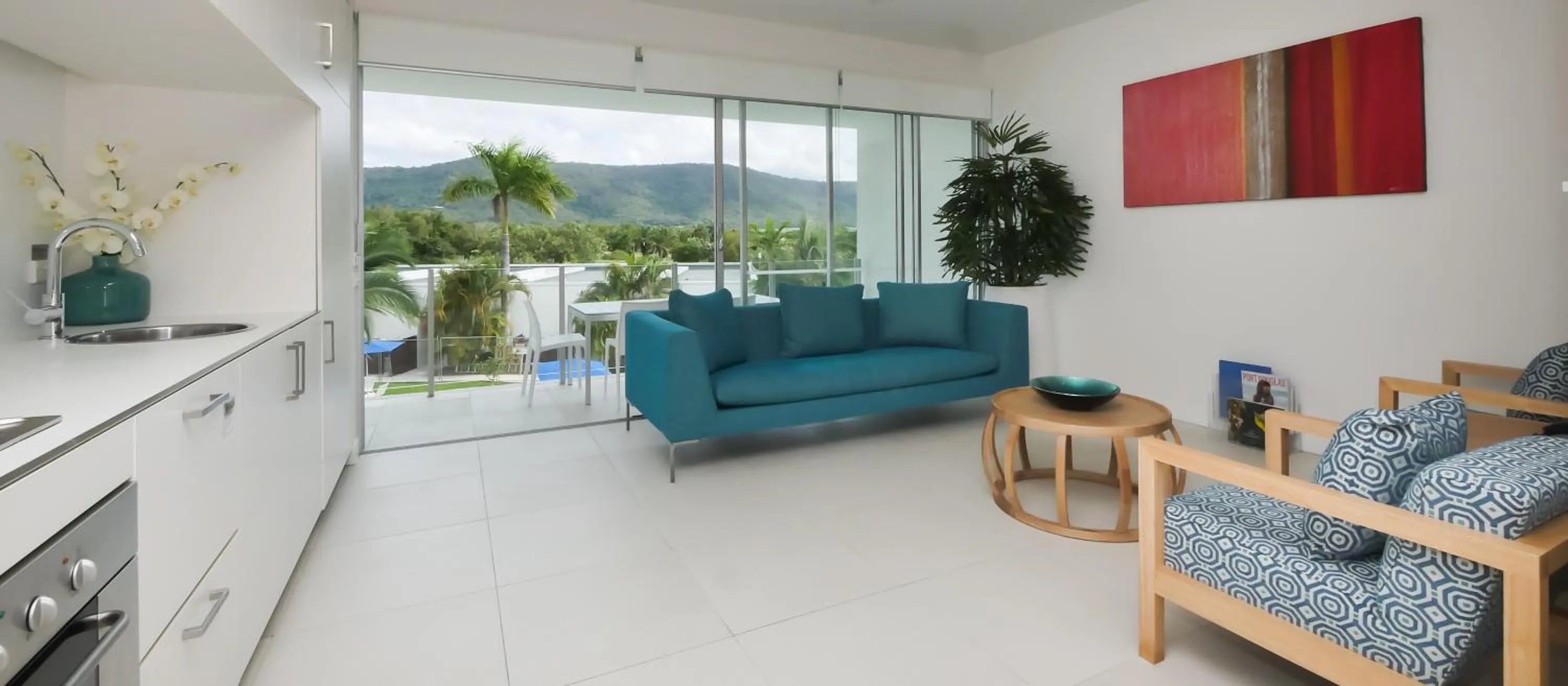 Living room in Pool Resort Port Douglas