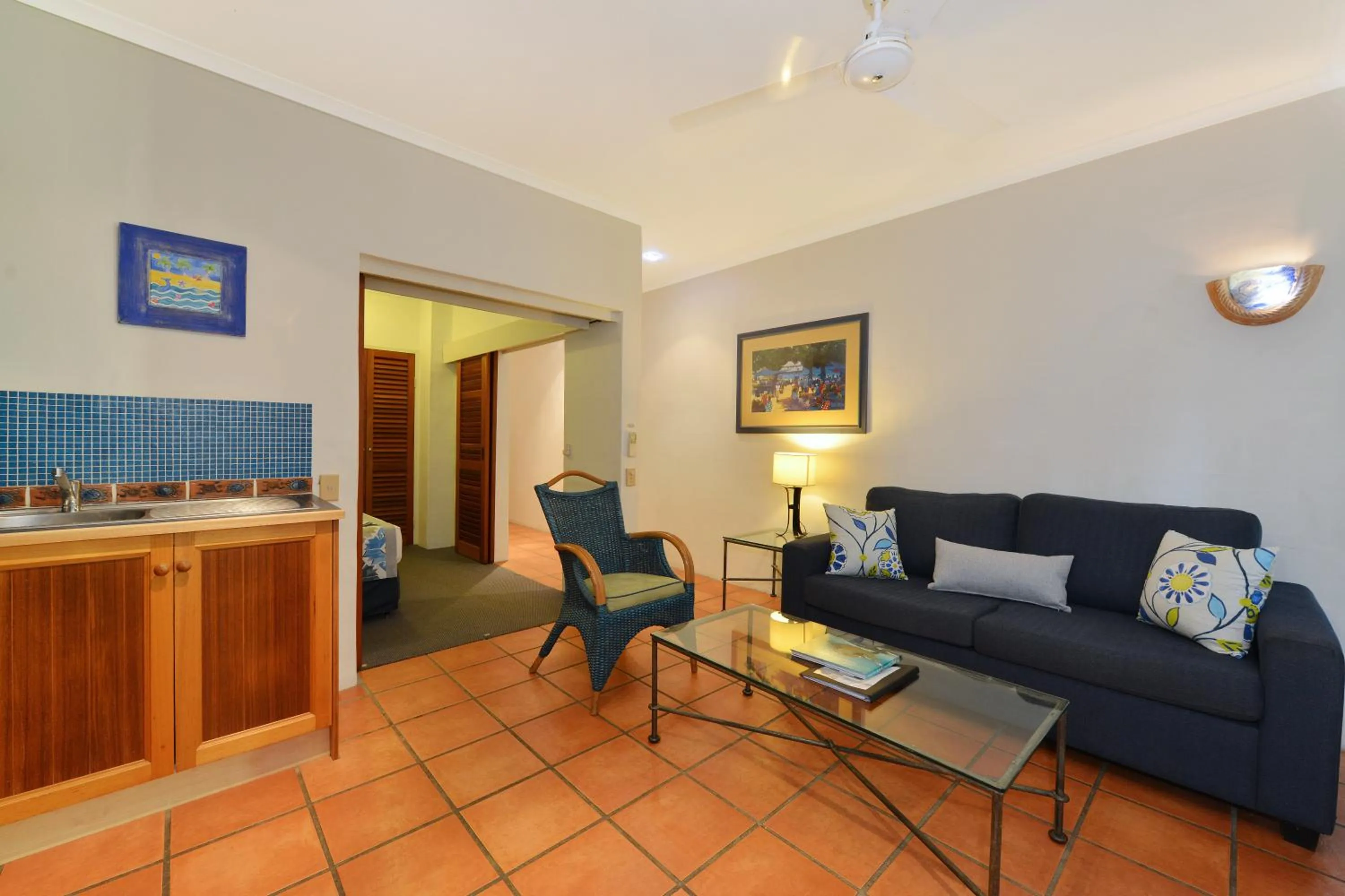 Living room in Reef Club Resort