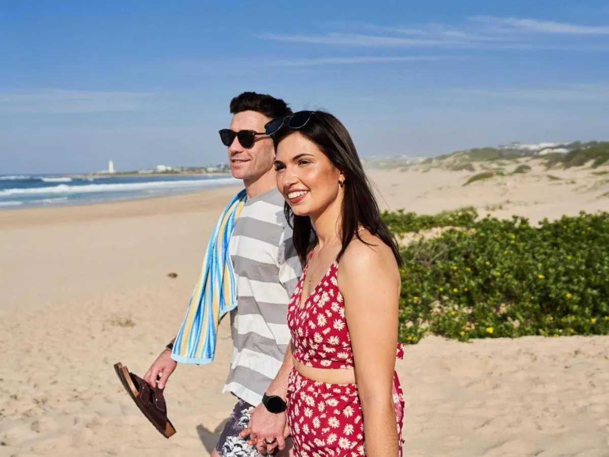 Beach in Seals Backpackers