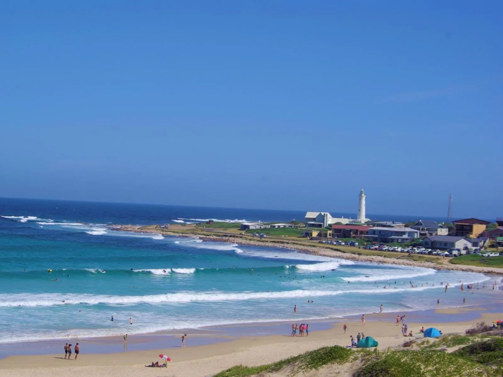 Beach in Seals Backpackers