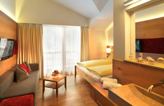 Bed in Hotel Schiederhof