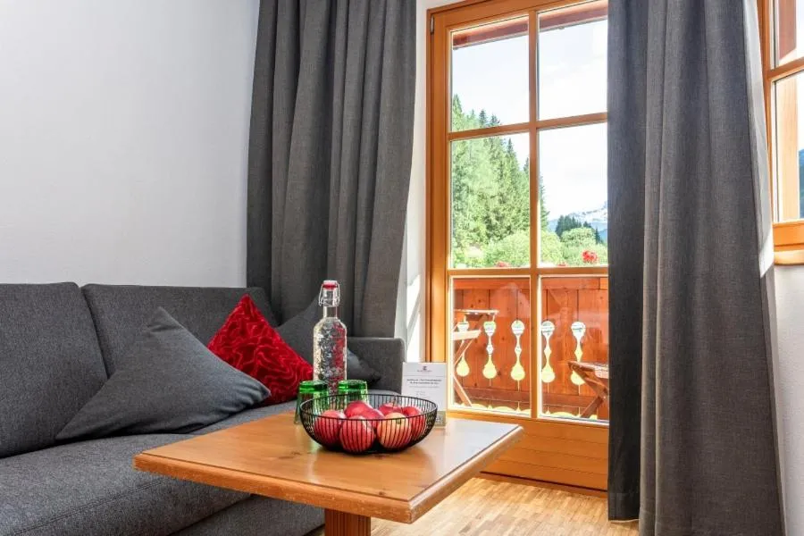 Seating area in Hotel Schiederhof