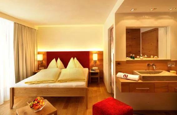 Bed in Hotel Schiederhof