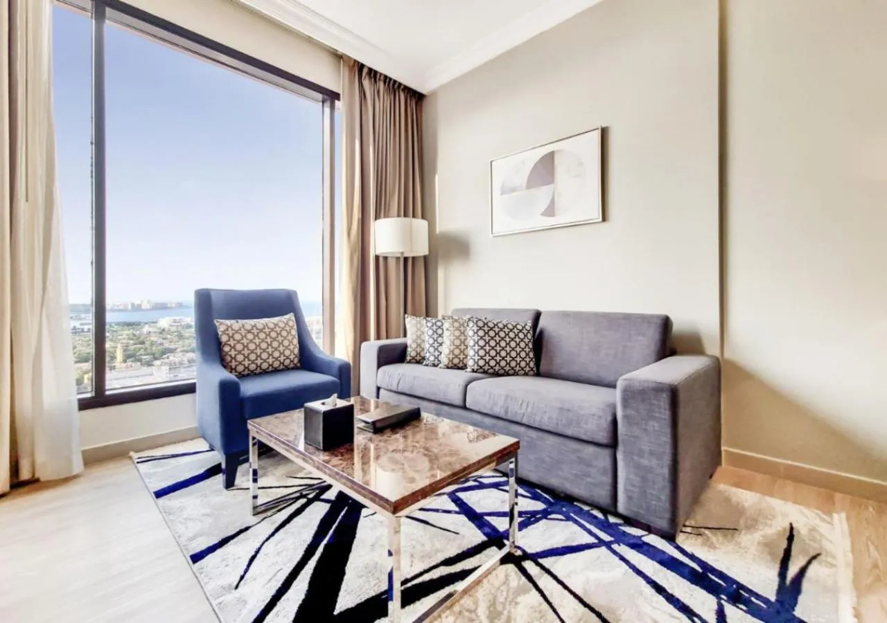 Living room in Two Seasons Hotel & Apartments