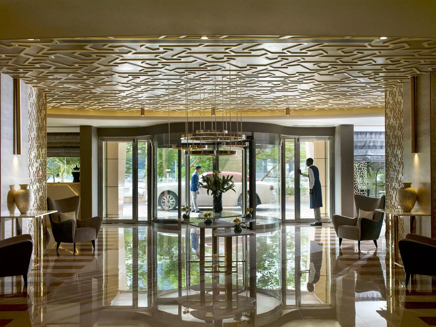 Lobby or reception in Two Seasons Hotel & Apartments