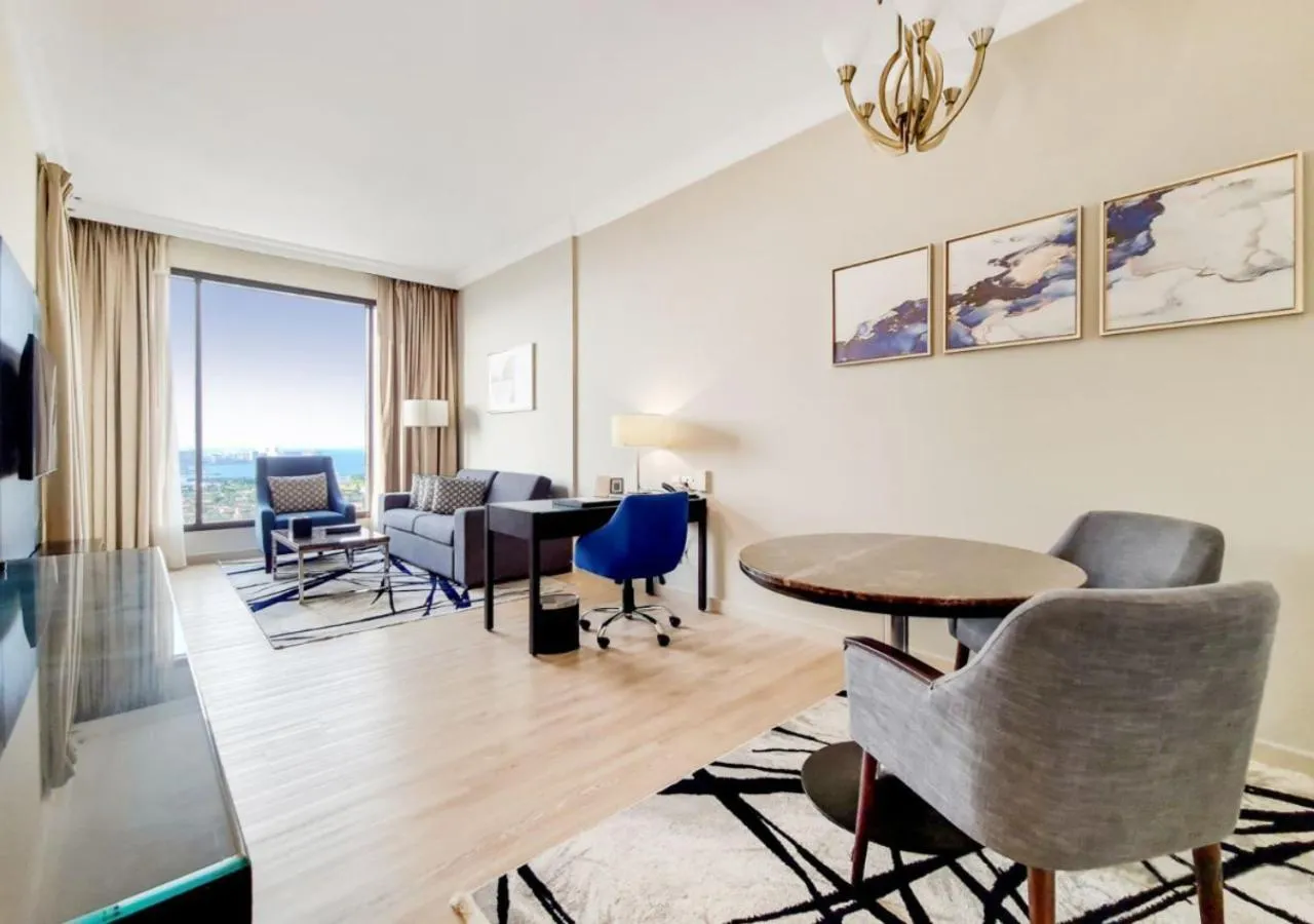 Living room in Two Seasons Hotel & Apartments