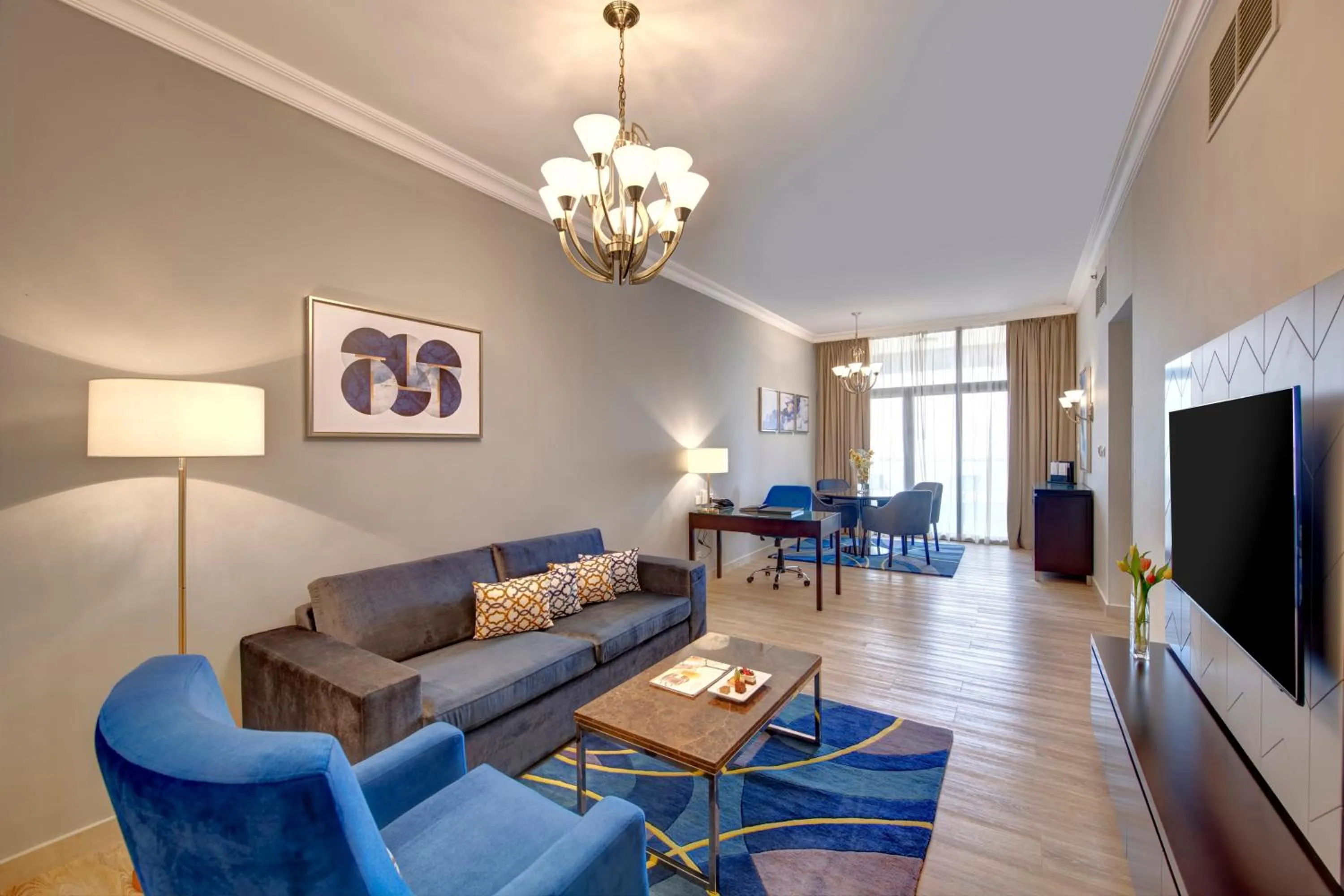 Living room in Two Seasons Hotel & Apartments