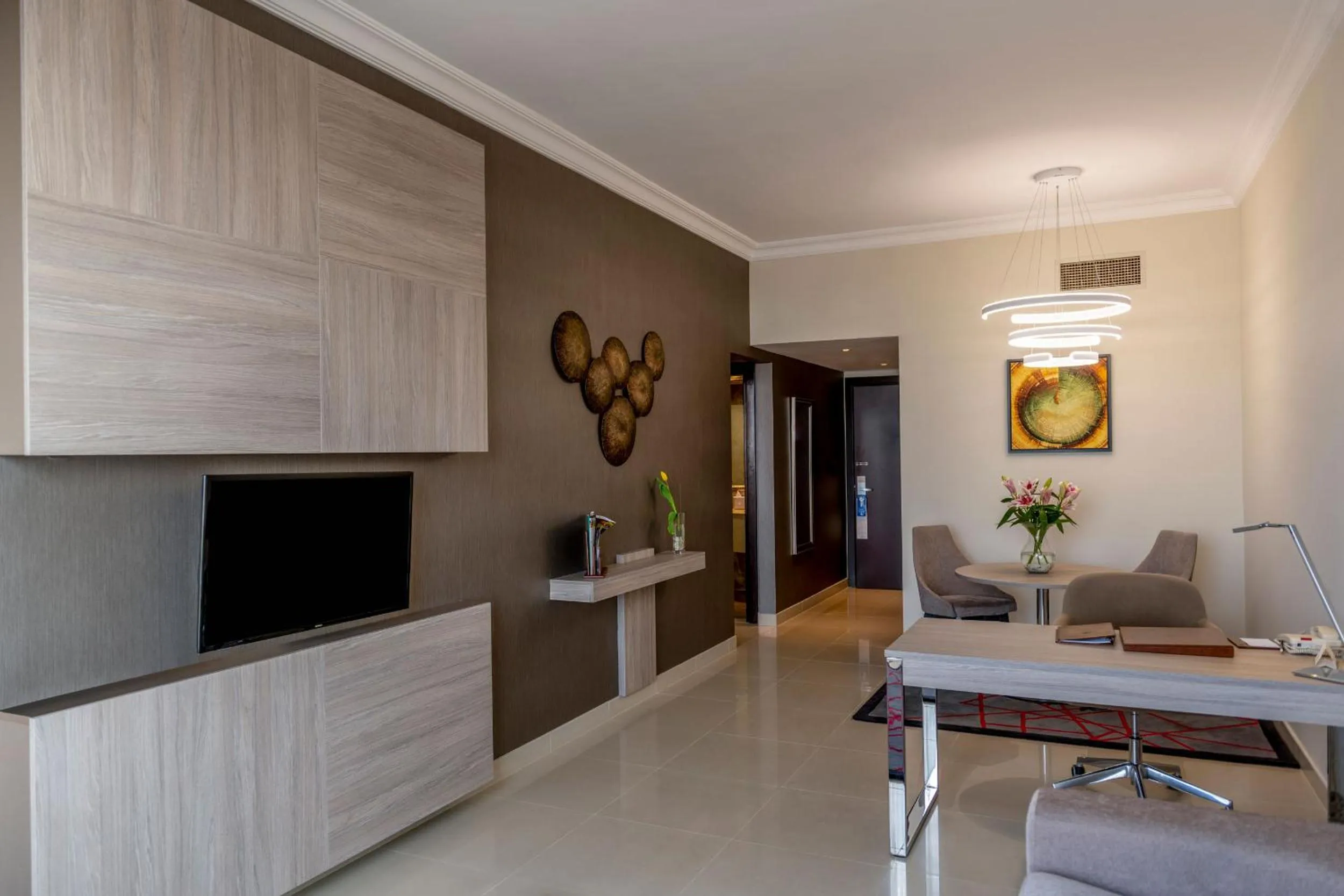 Communal lounge/ TV room in Two Seasons Hotel & Apartments