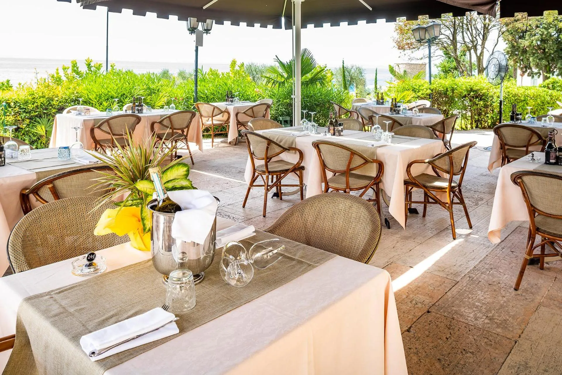 Balcony/Terrace in Hotel Du Parc