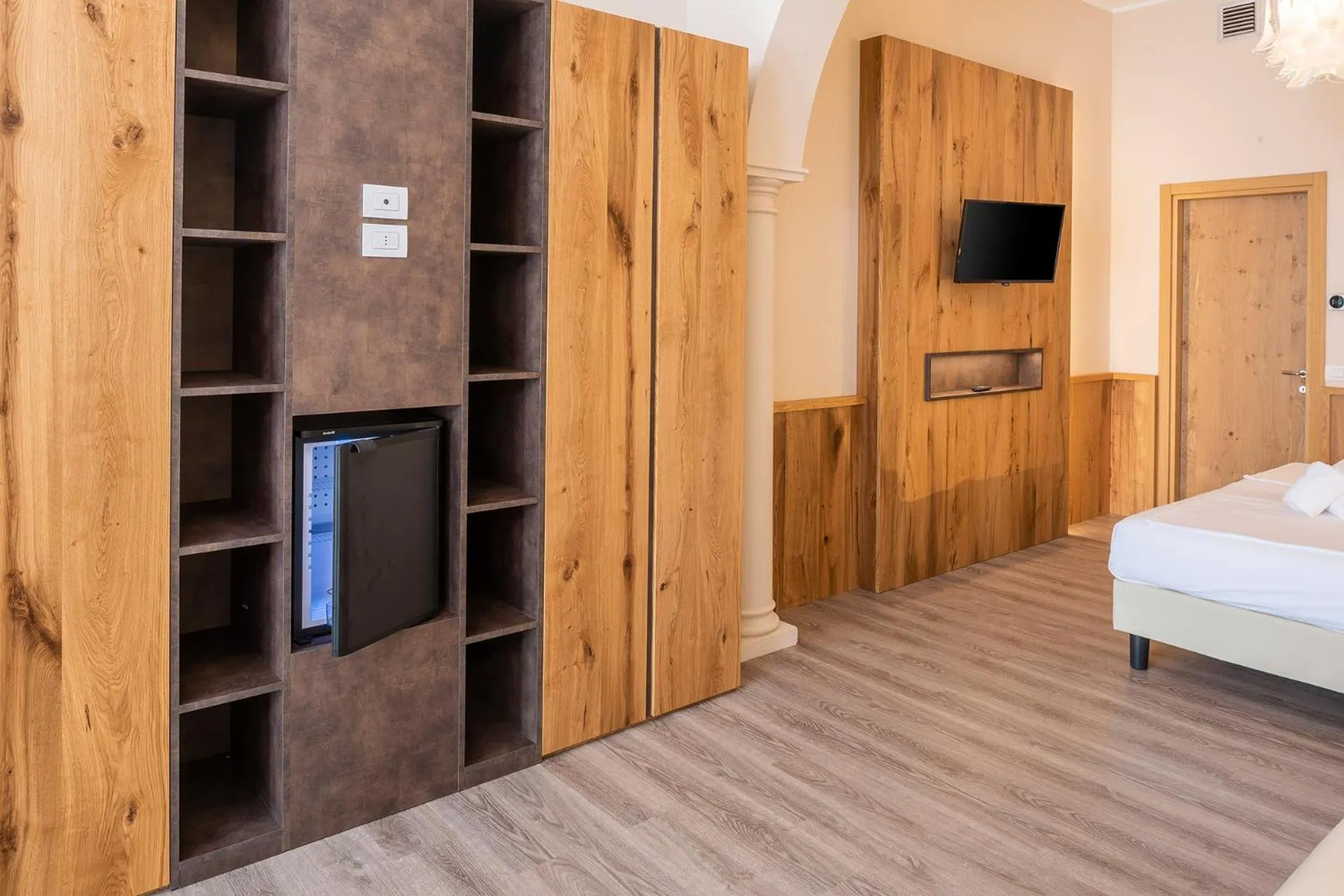 Bedroom in Hotel Du Parc