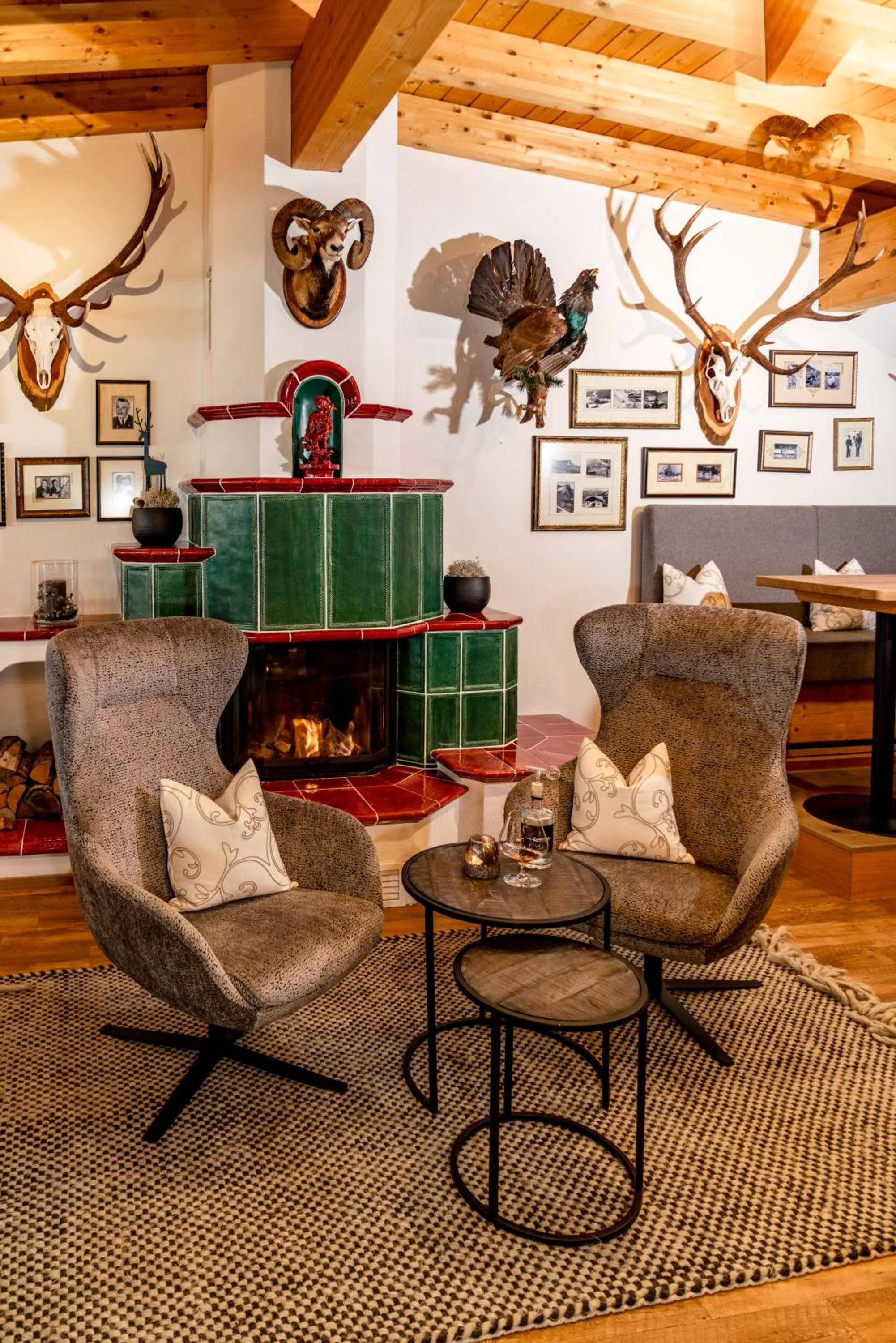 Lobby or reception in Appartement & Suiten Hotel Glöcknerin